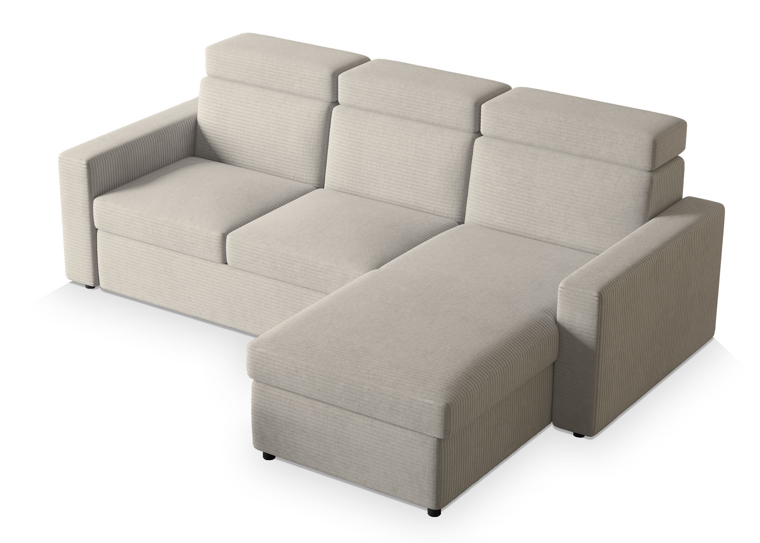 Masseno Ecksofa PADWA mit Schlaffunktion L-Form, günstig online kaufen