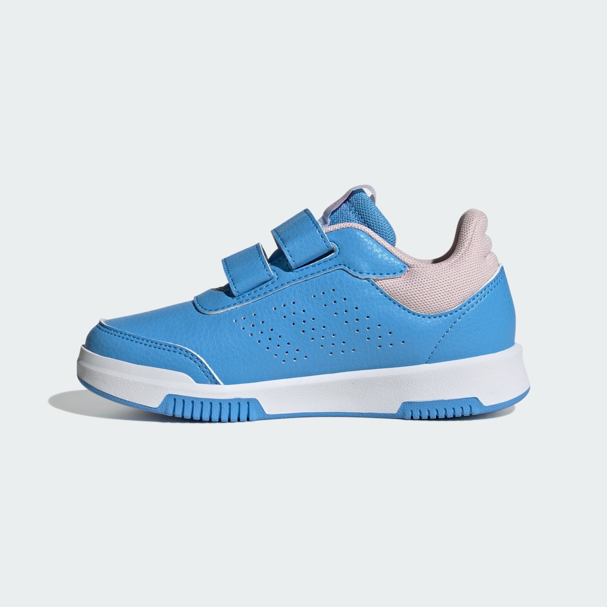 adidas Sportswear TENSAUR HOOK AND Clear LOOP Burst / Blue Sneaker / SCHUH Cloud White Pink