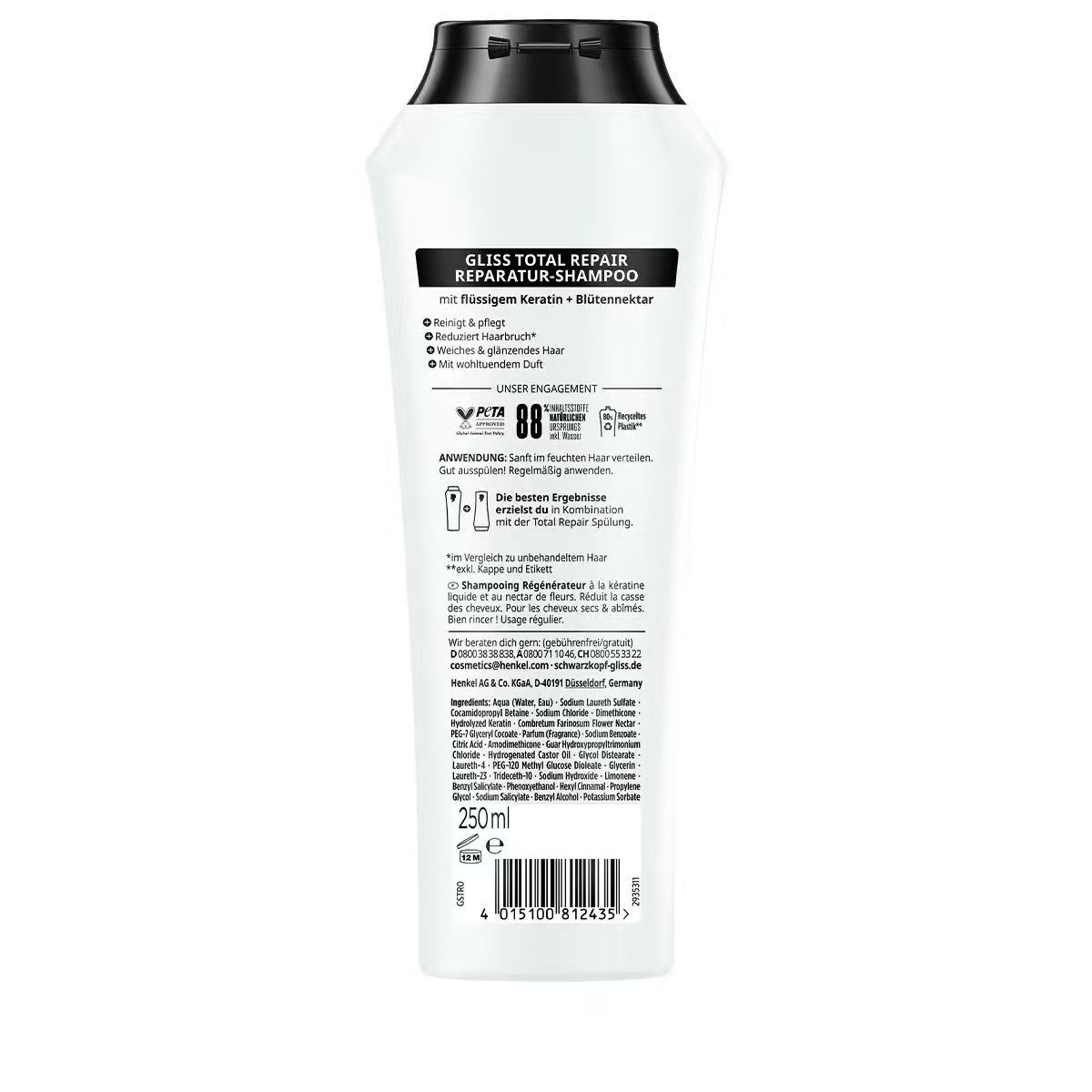 Gliss Kur Haarshampoo Gliss TOTAL REPAIR Shampoo