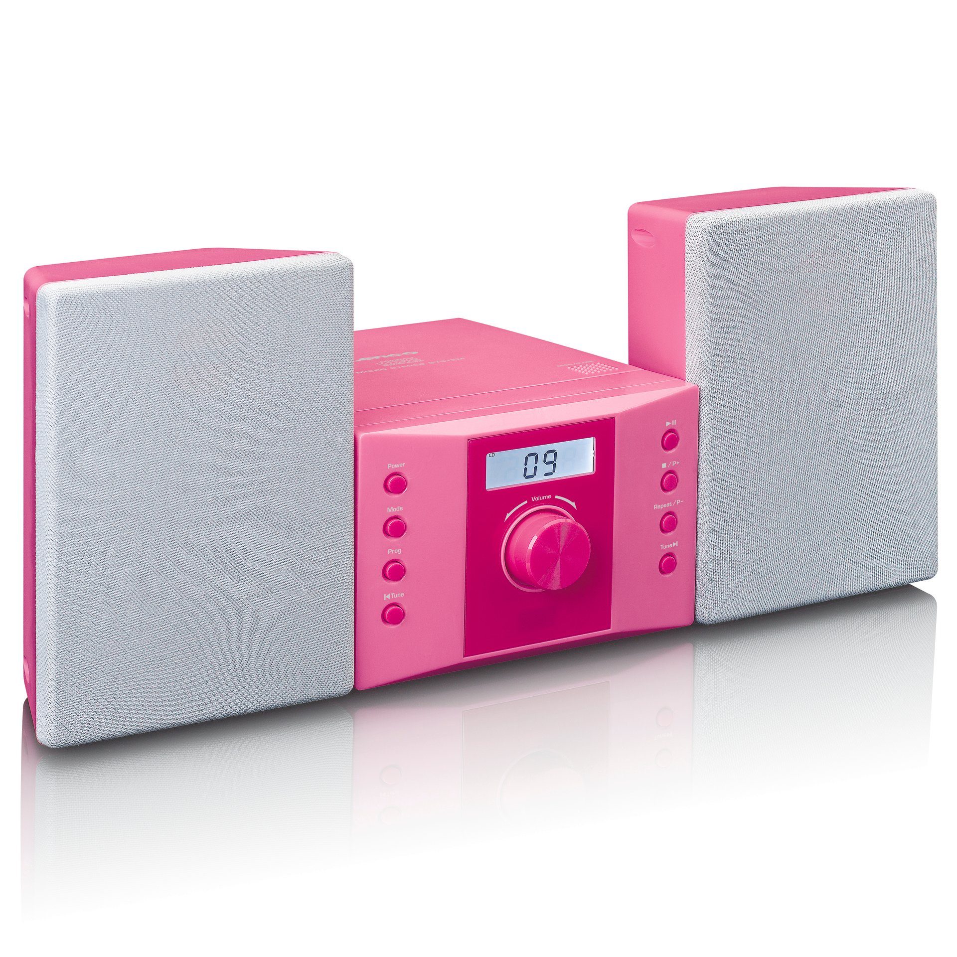 Lenco MC-013PK - Stereoanlage Stereoanlage (FM-Tuner) Pink