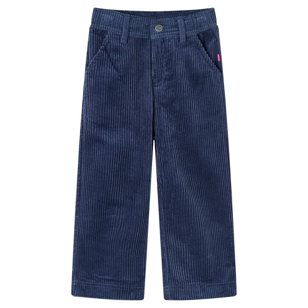 Cordschlupfhose Kinderhose Cord Marineblau 92