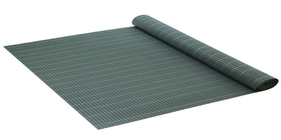 neu.haus Balkonsichtschutz PVC SICHTSCHUTZMATTE 90x300cm GRAU günstig online kaufen