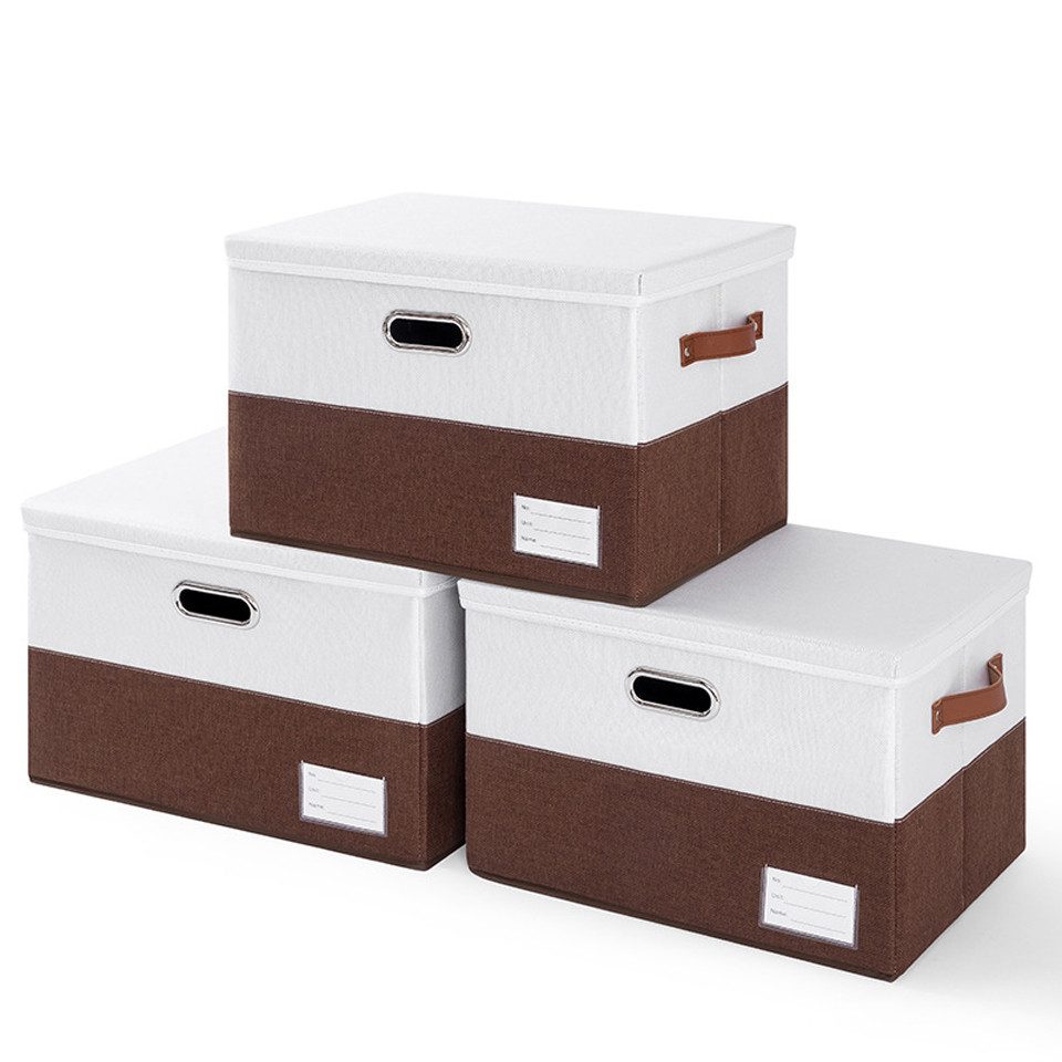 Coonoor Aufbewahrungsbox Aufbewahrungsbox mit Deckel, Kleiderschrank günstig online kaufen