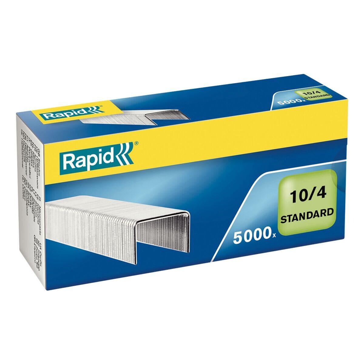 Rapid Heftklammer No. 10, 5.000 Stück/Pack, Heftleistung 10 Blatt