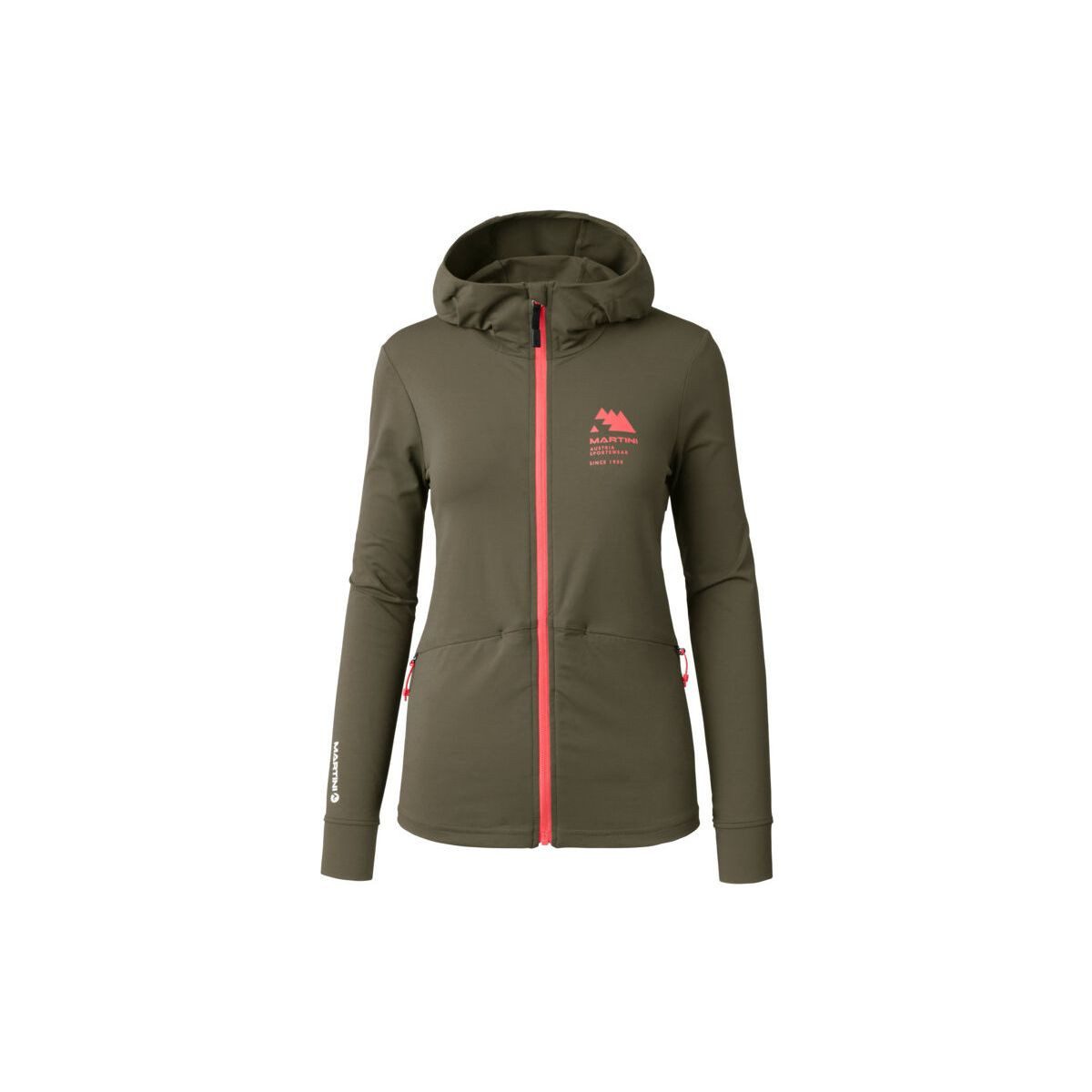 MARTINI Fleecejacke Sunrise Midlayer Jacket W Atmungsaktive Jacke für Outdoor-Aktivitäten, die Bewegungskomfort und