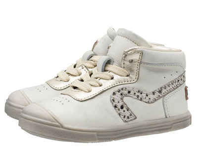 Hip Shoes Style Pinocchio Lauflernschuhe First Steps Schuhe für Kinder F1255 Beige Gold Schnürschuh