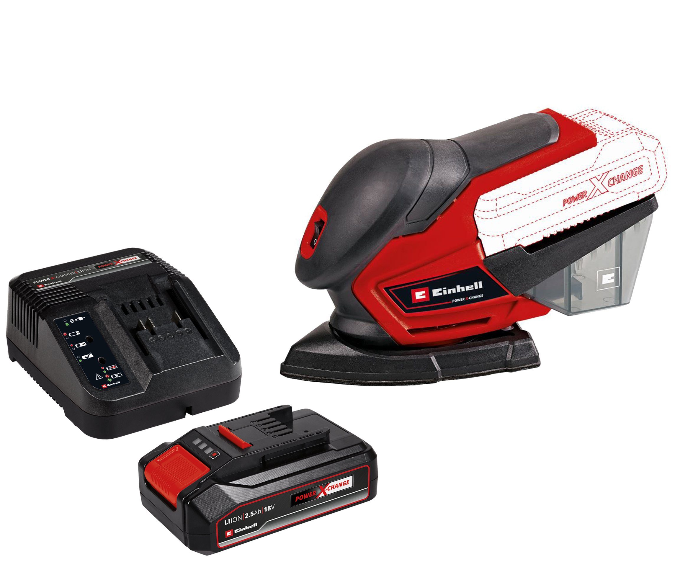 Einhell Akku-Multischleifer TE-OS 18/150 Li günstig online kaufen