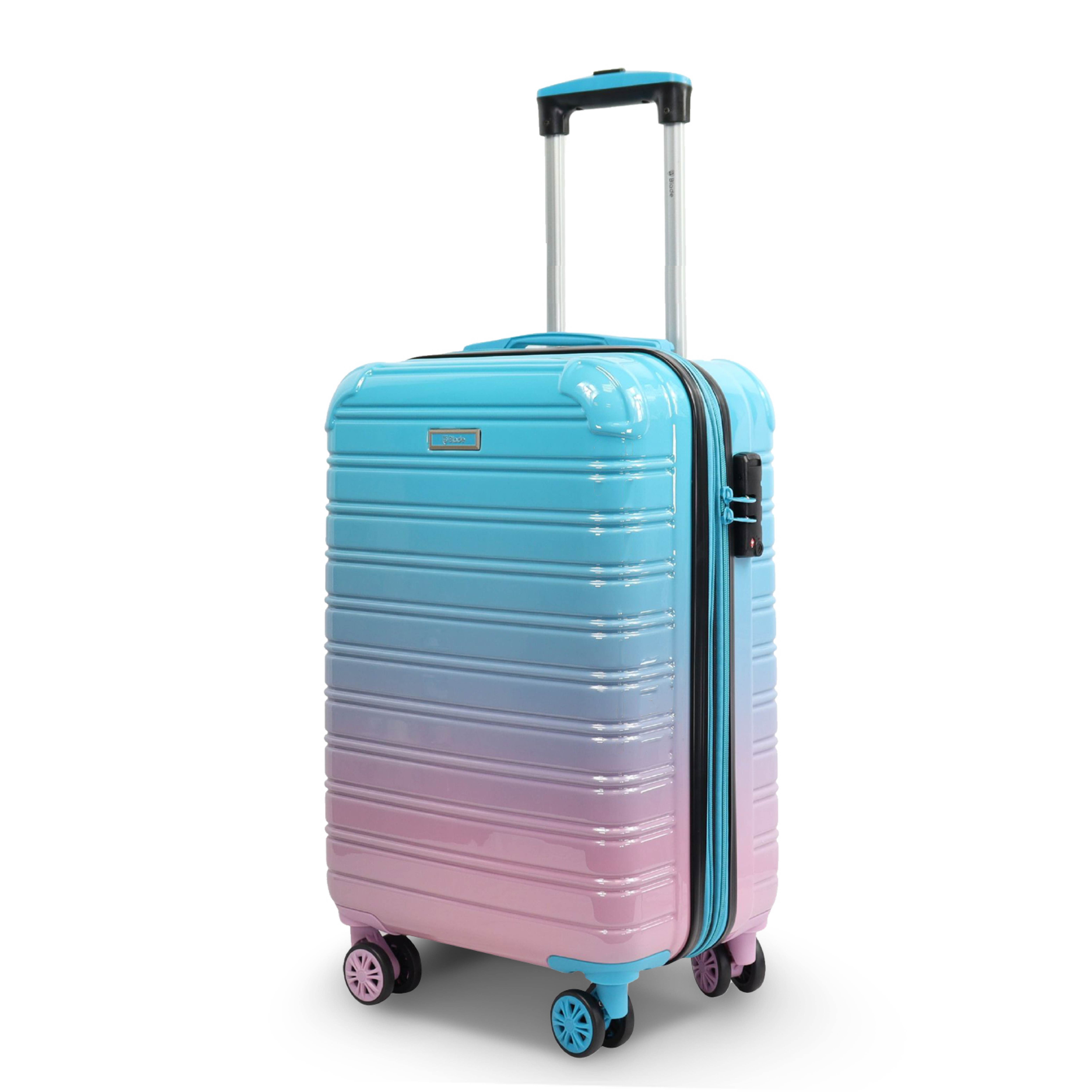 Blade Hartschalen-Trolley Kofferset Erweiterbares Handgepäck Rollkoffer TSA günstig online kaufen