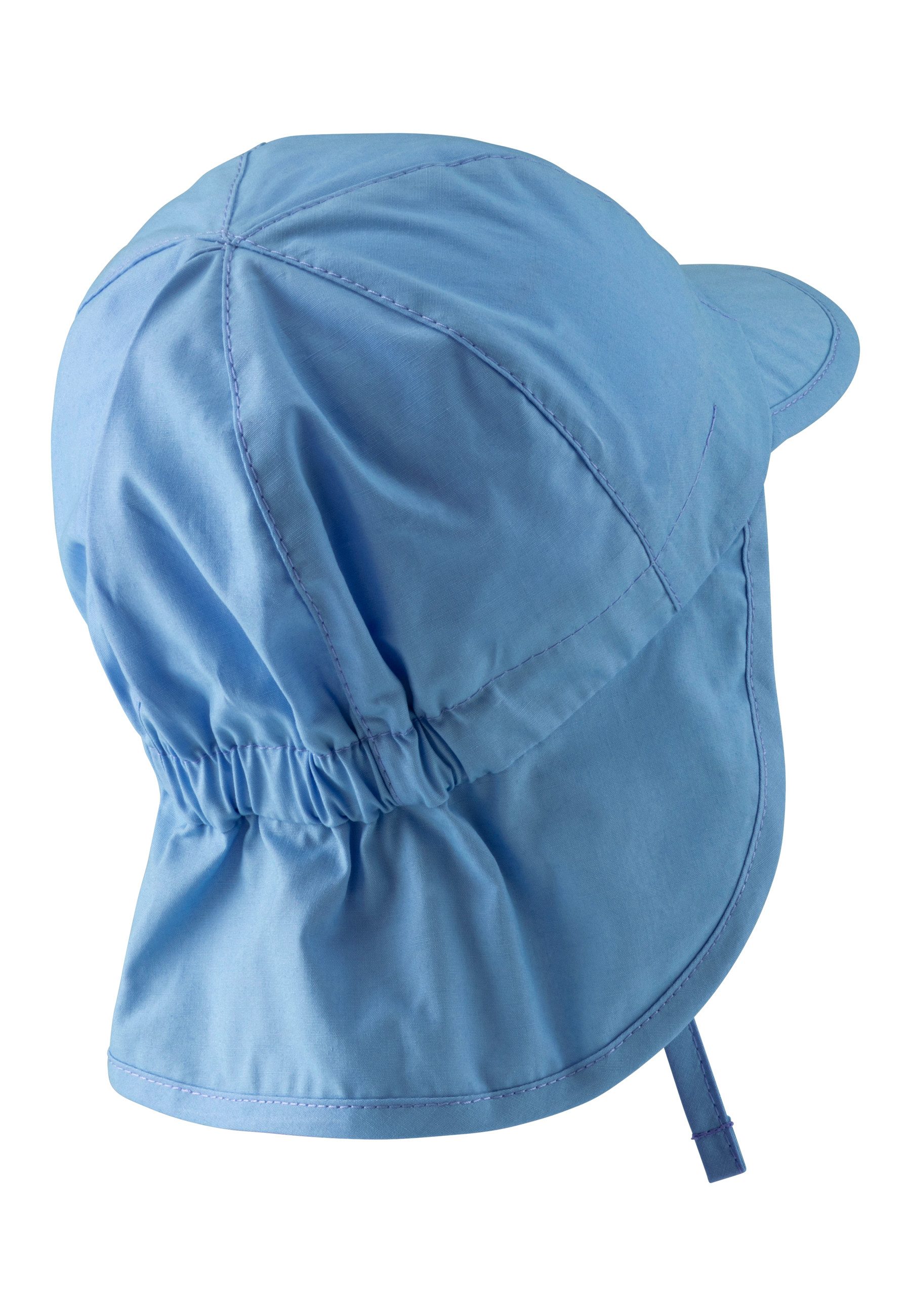 Sterntaler® Schirmmütze UV-Schutz 50+ Schirmmütze mit Nackenschutz uni (1-St) Mütze mit Nackenschutz aus UV-Popeline unifarben – Bild 2 von 5
