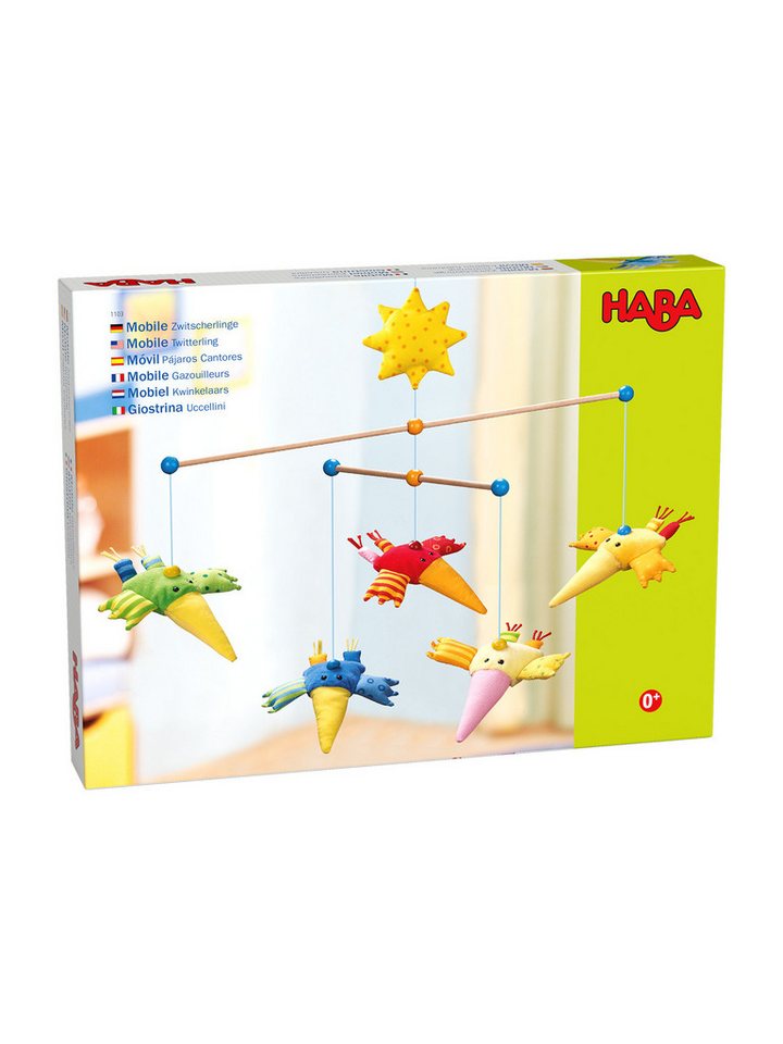 Haba Lernspielzeug Mobile Zwitscherlinge, unisex neutral