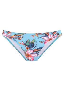 LASCANA Bikini-Hose Malia in knapper Brasilien-Form mit tropischem Print