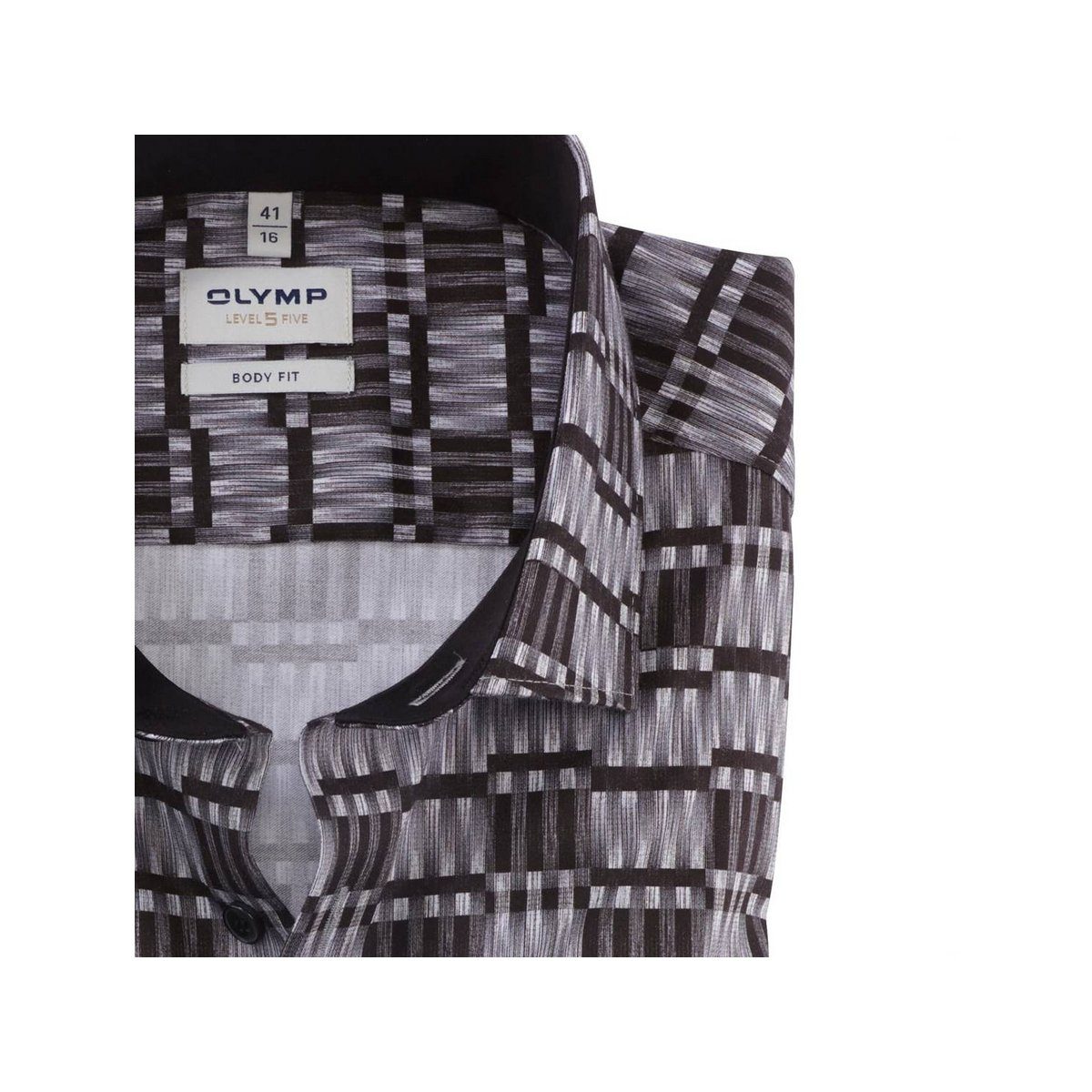 OLYMP Kurzarmhemd schwarz (1-tlg., keine Angabe) | Blusenshirts
