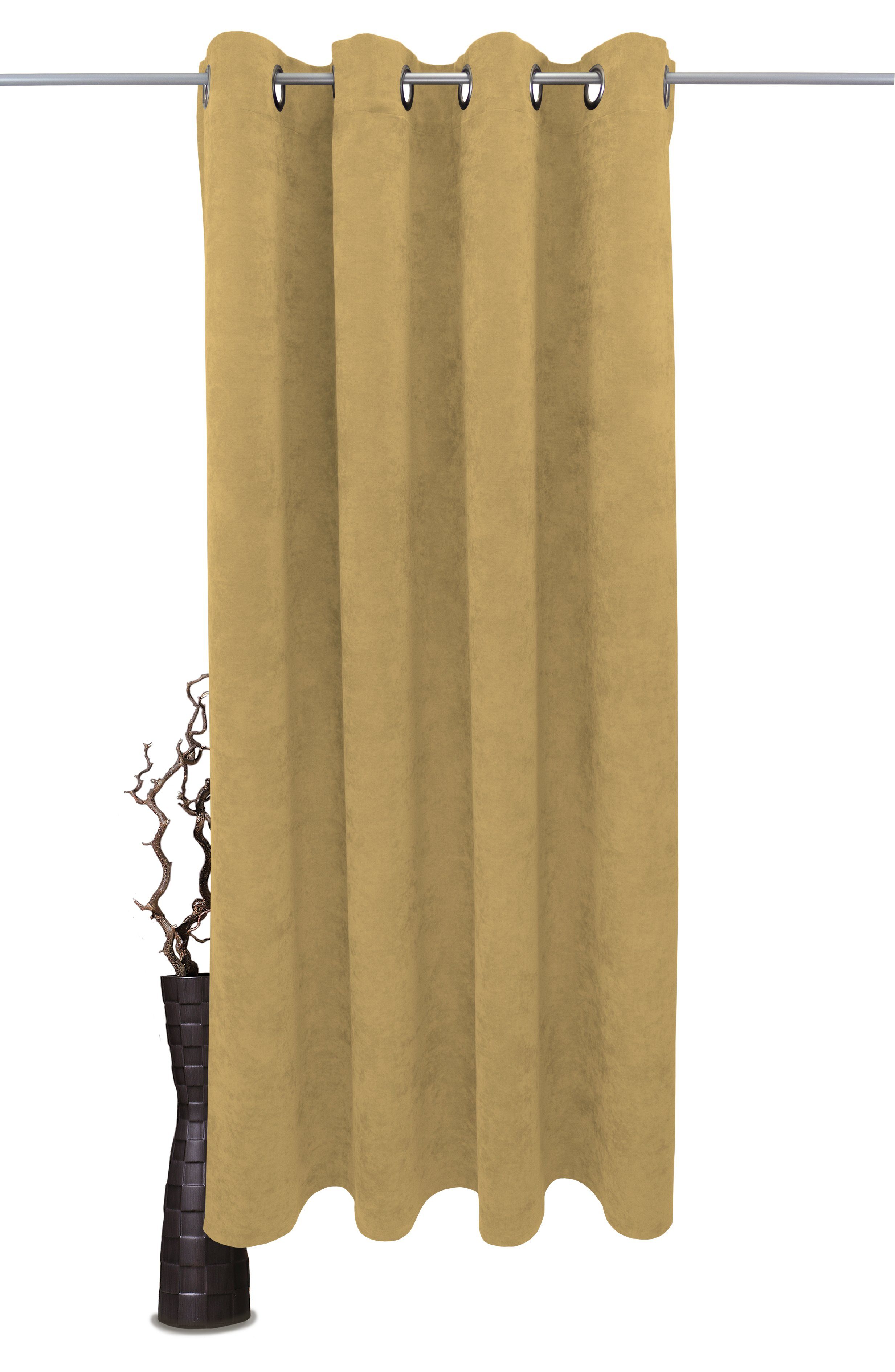 VHG Vorhang Velvet, Ösen (1 St), günstig online kaufen