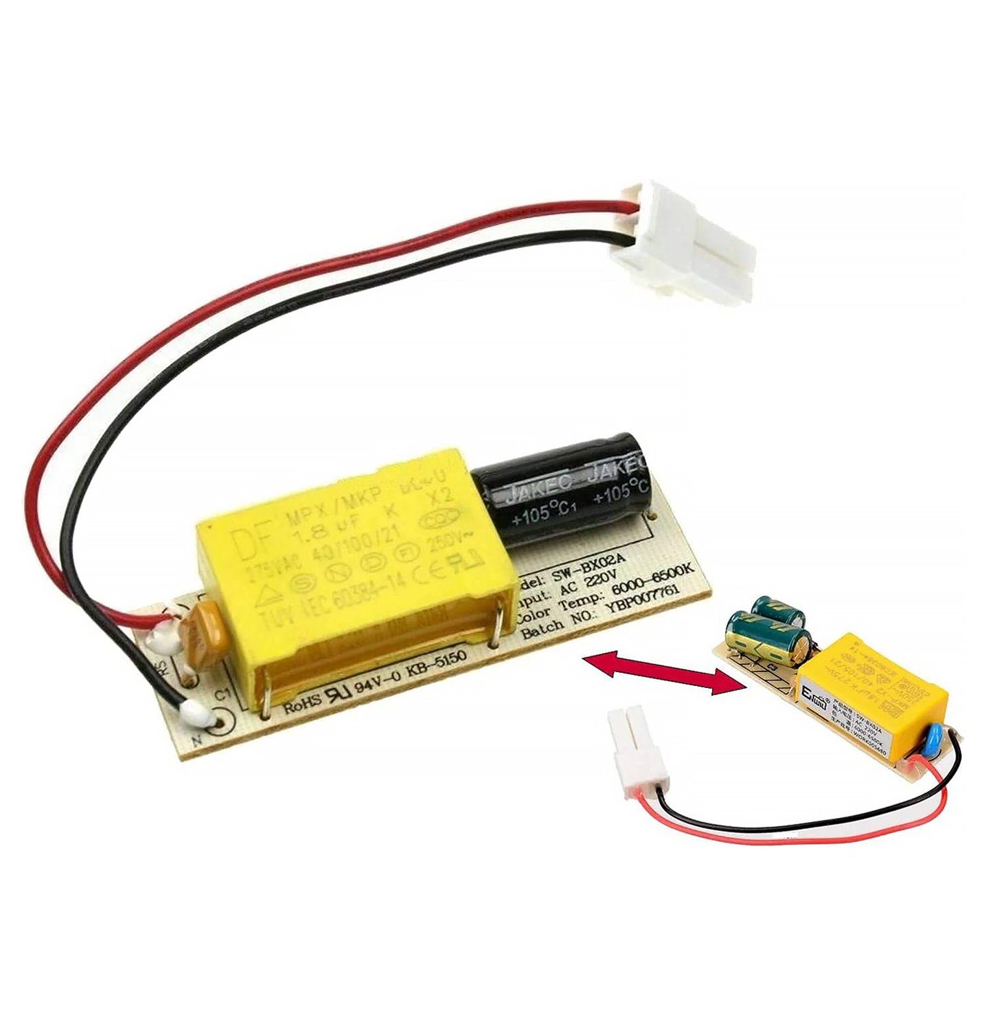 Montagezubehör Kühlschrank Lichtmodul LED 41041487 49030710