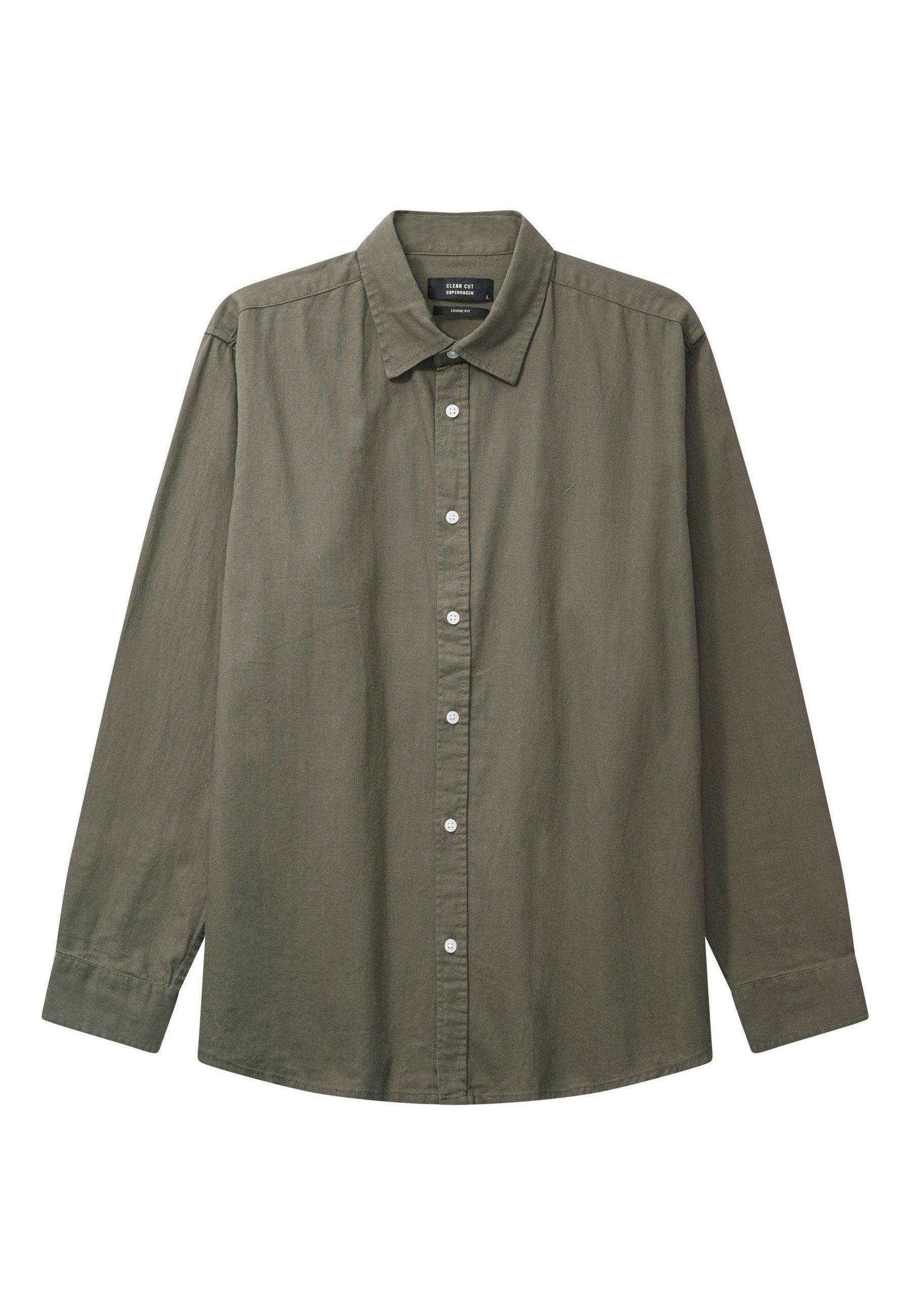 Clean Cut Copenhagen Langarmhemd Clean Cut Copenhagen Luca Shirt L/S (1-tlg)