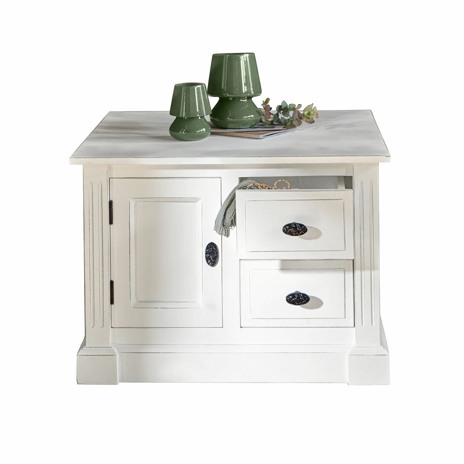 Mirabeau Couchtisch Couchtisch Lune Sauvage antikweiß