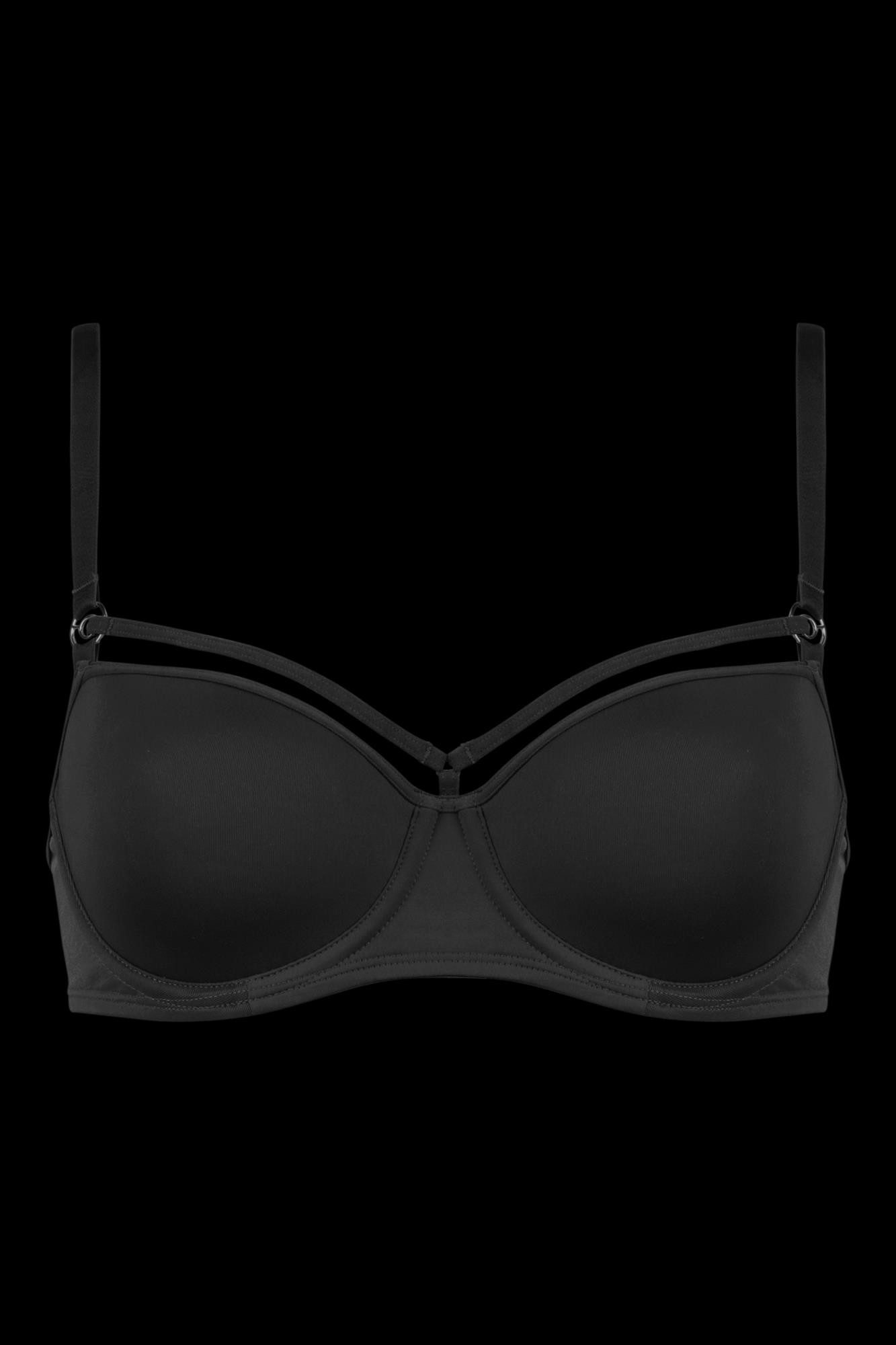 Push-up-BH Space Odyssey Balconette Schalen BH schwarz sexy 80B