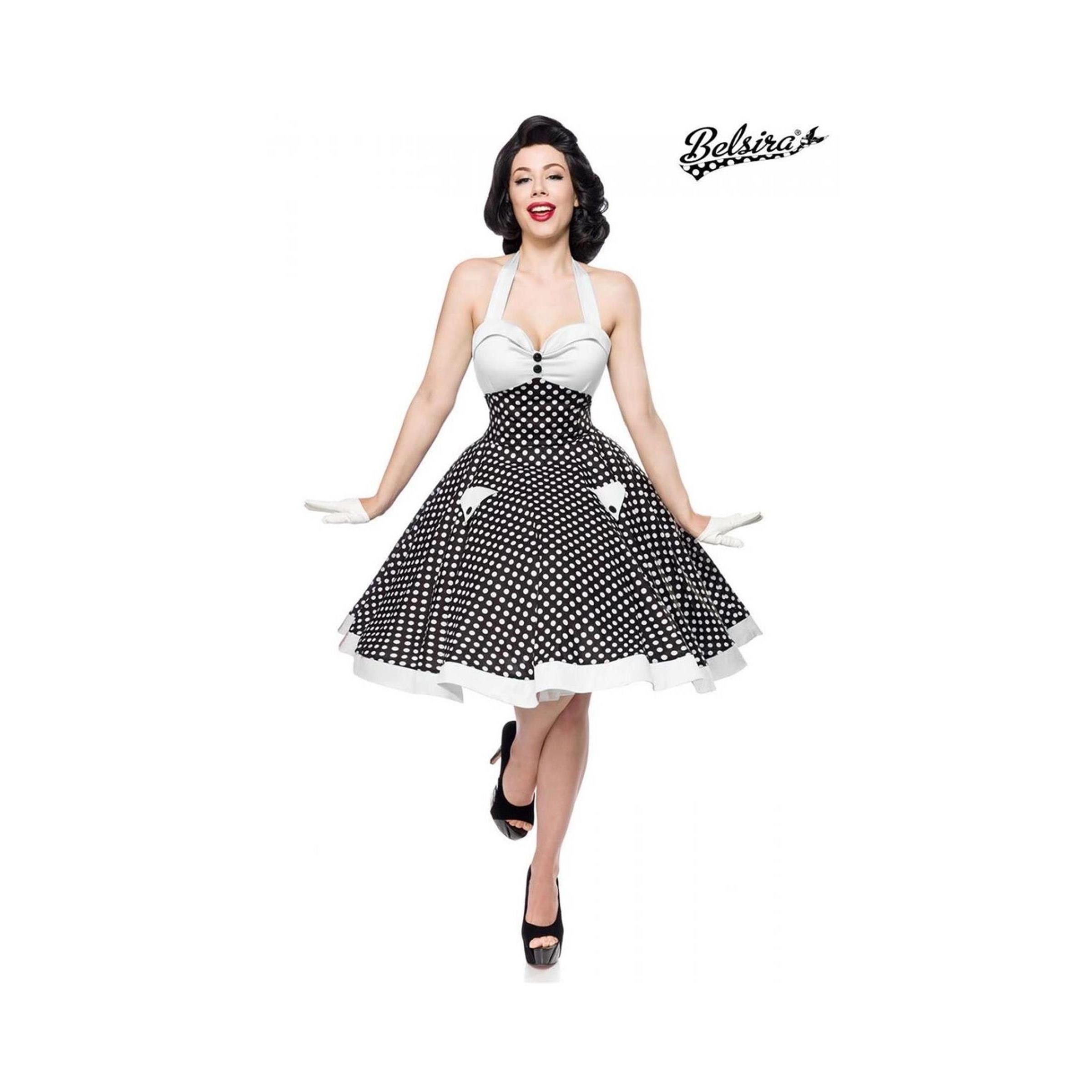 BELSIRA Trachtenkleid Belsira - Vintage-Swing-Kleid - (L,M)