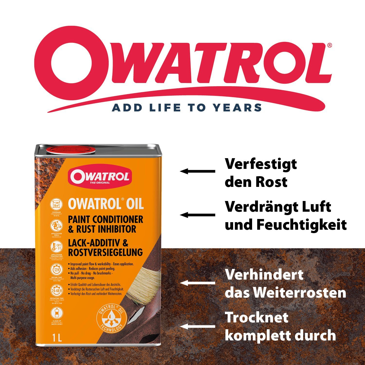 OWATROL Rostschutzgrundierung OWATROL ÖL
