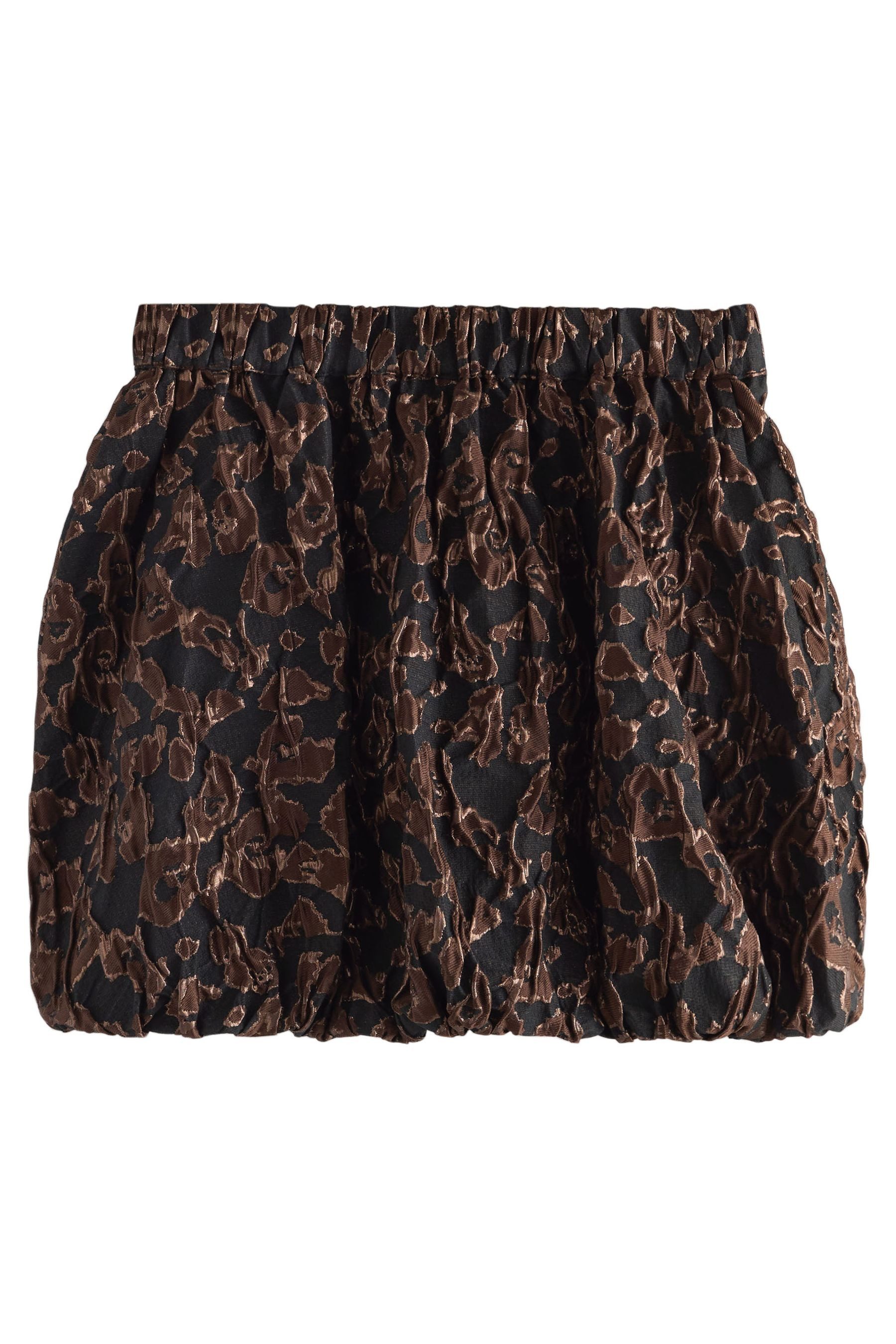 Next Ballonrock Rock mit Animal-Print und Ballonsaum (1-tlg)