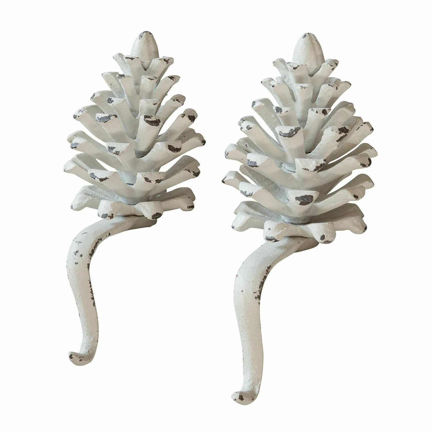 Mirabeau Weihnachtsfigur Eisenzapfen 2er Set Firenza günstig online kaufen