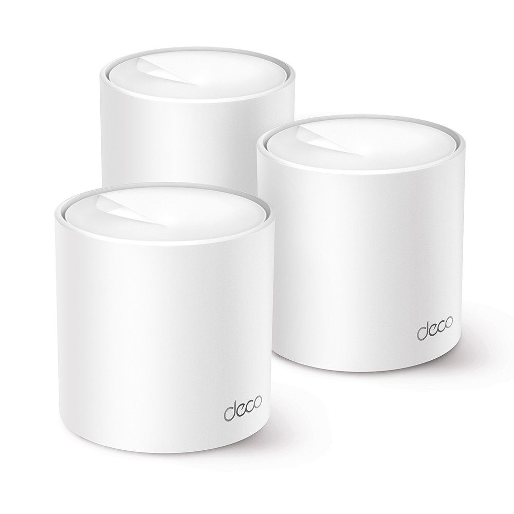 Deco X10 AX1500 Whole Home Mesh Wi-Fi 6 System (3er Pack) WLAN-Access Point