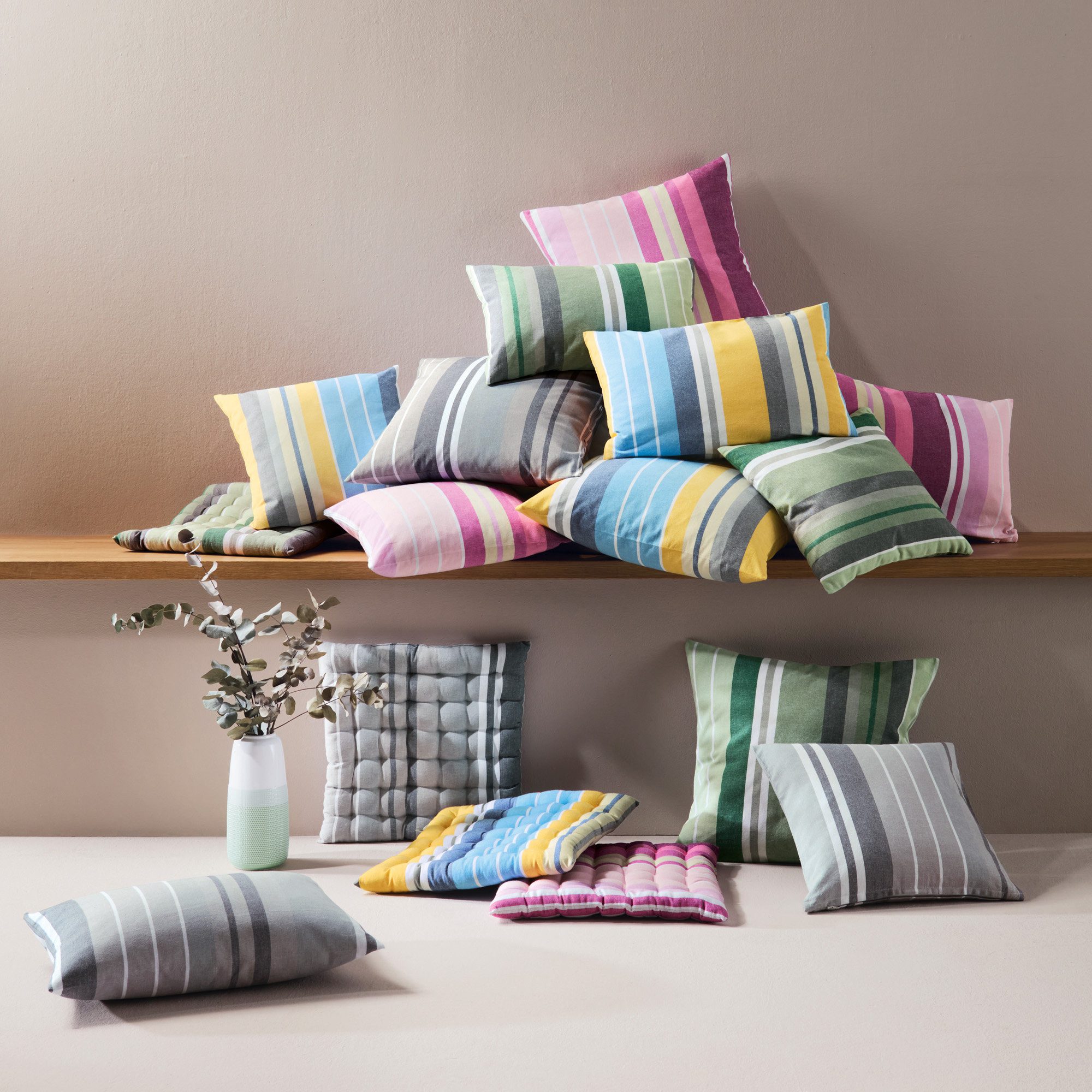 REDBEST Kissenbezug Kissenhülle, Baumwolle Streifen günstig online kaufen