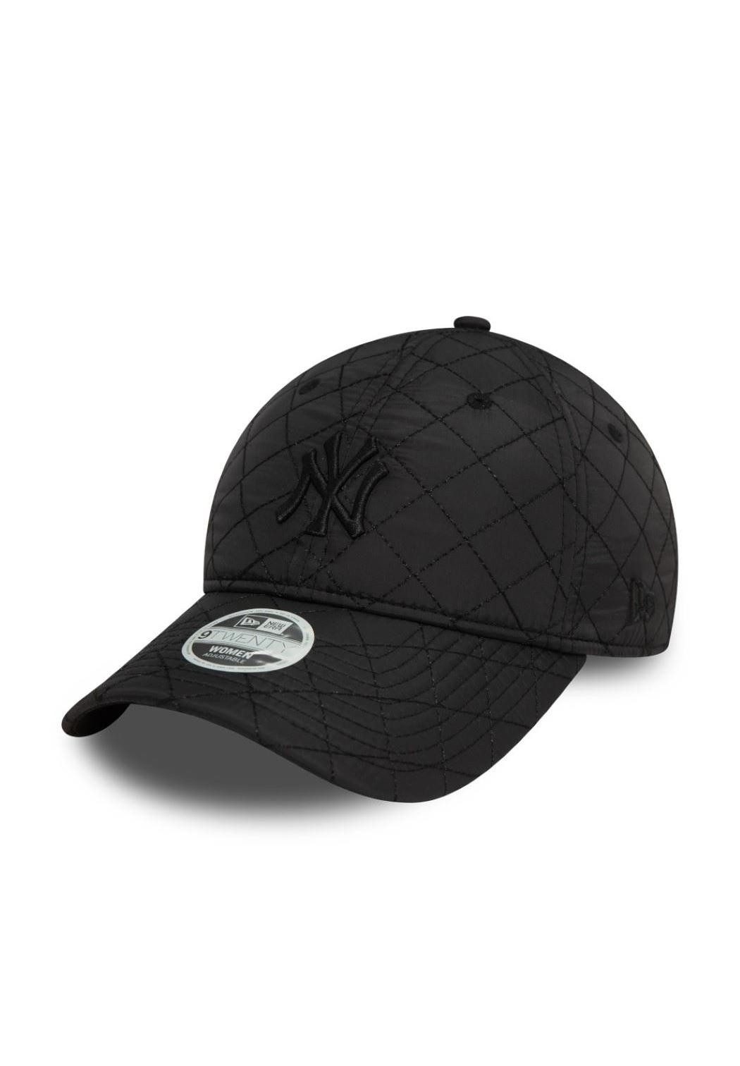 Baseball Cap New York Yankees MLB Womens Padded Schwarz Verstellbare 9Twenty Damen