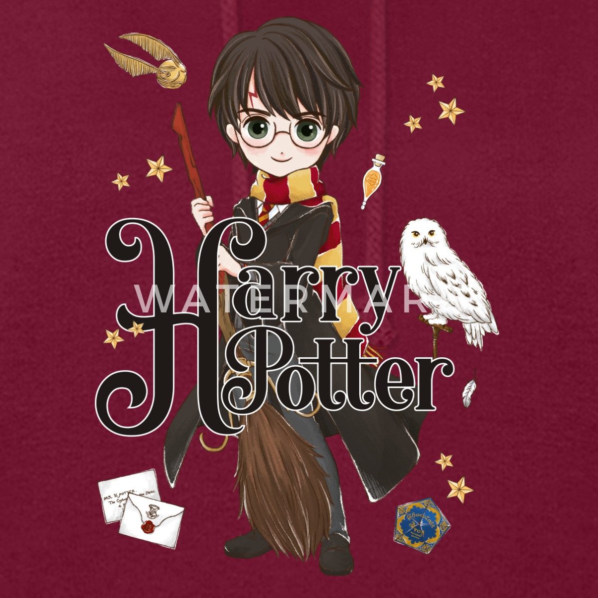 Spreadshirt Hoodie Harry Potter Elemente Damen günstig online kaufen