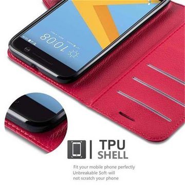 Cadorabo Handyhülle HTC ONE M10 HTC ONE M10, Klappbare Handy Schutzhülle - Hülle - mit Standfunktion und Kartenfach