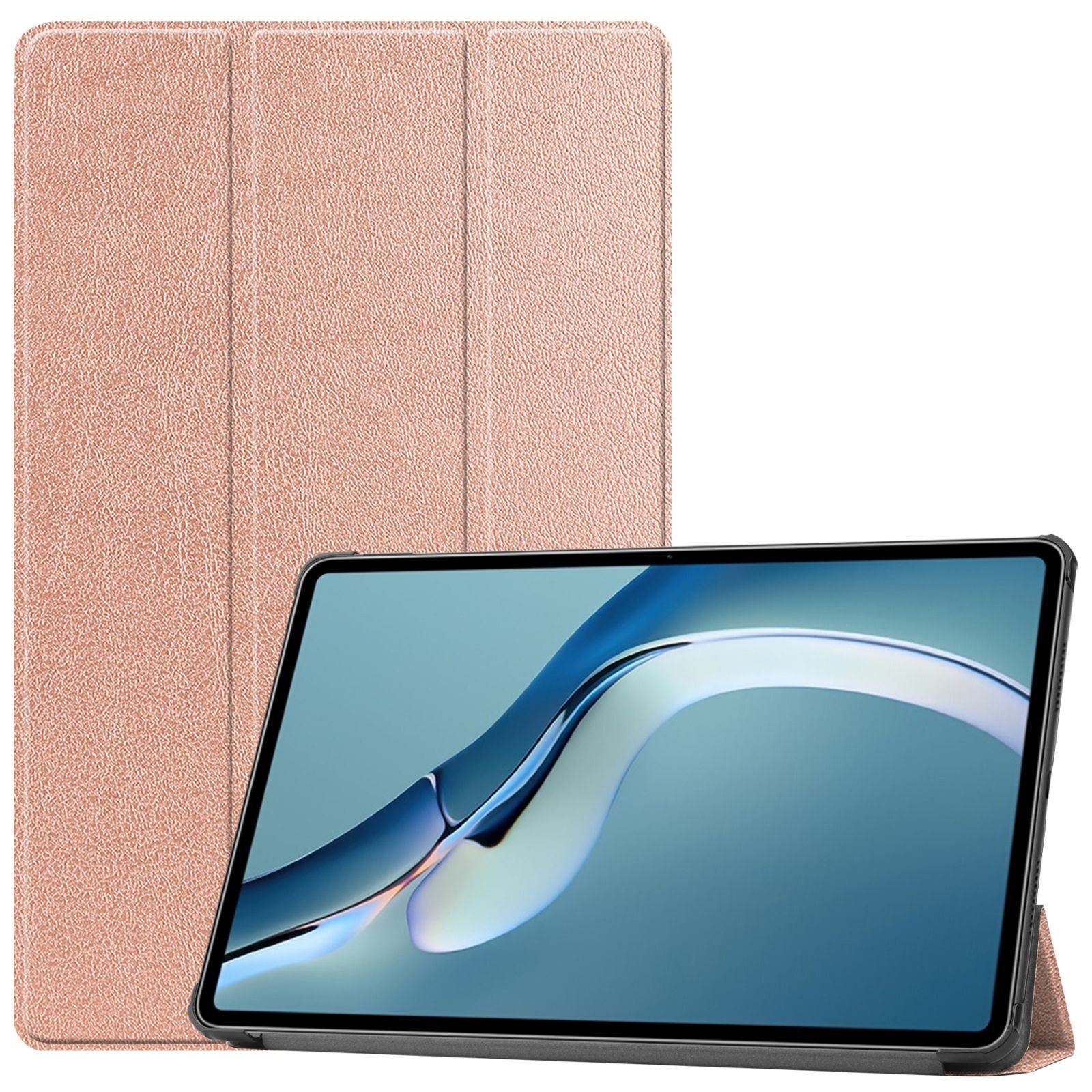 Lobwerk Tablet-Hülle Schutzhülle für Huawei MatePad Pro 2021 12.6, Wake & Sleep Funktion, Sturzdämpfung, Aufstellfunktion