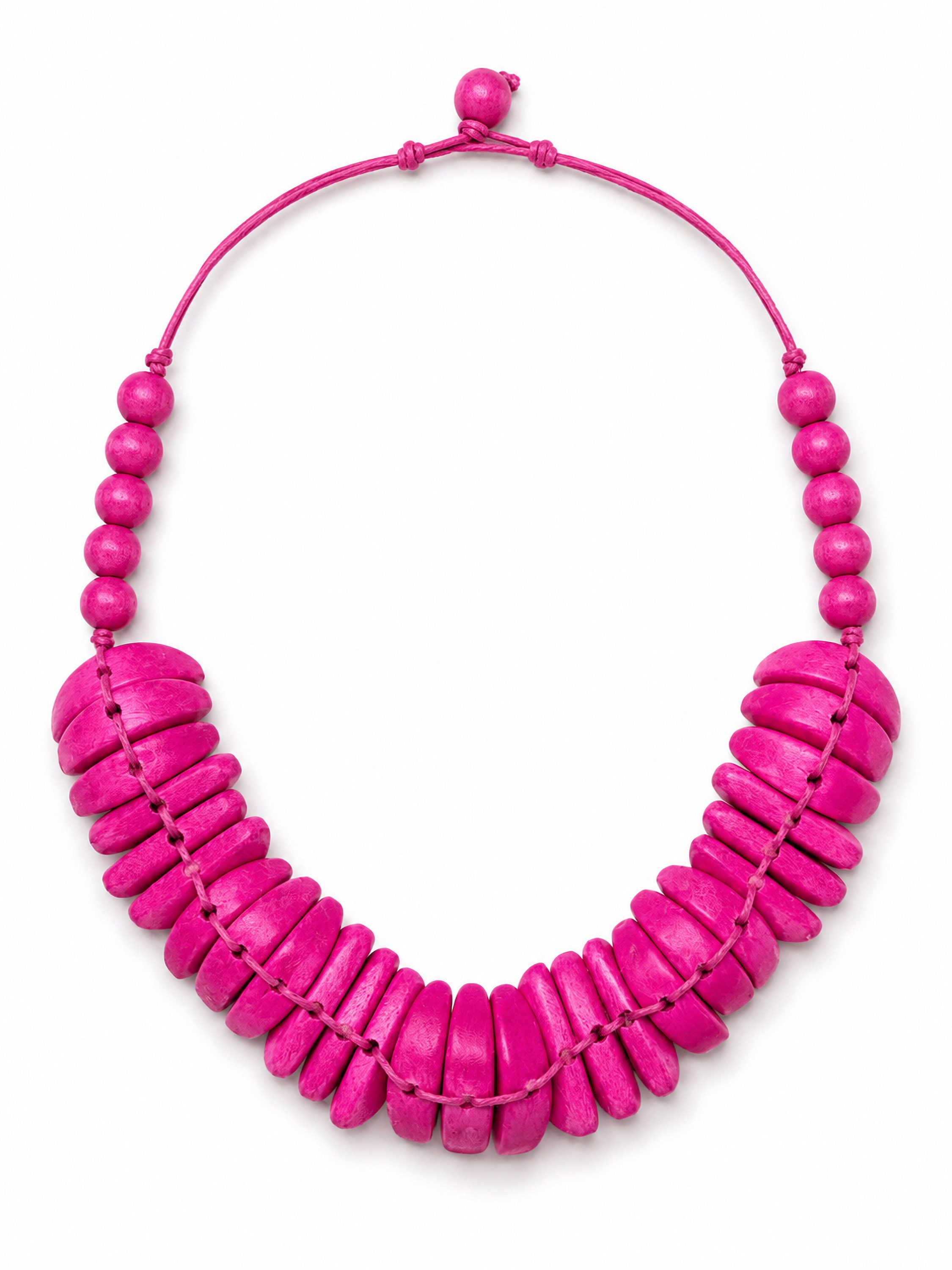 COLLEZIONE ALESSANDRO Kette mit Anhänger Rio, stylische Holzkette