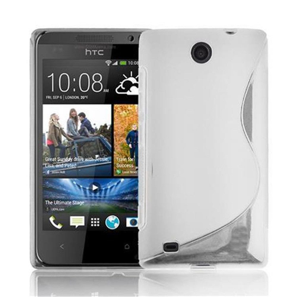 Cadorabo Handyhülle HTC Desire 300 HTC Desire 300, Flexible TPU Silikon Handy Schutzhülle - Hülle - ultra slim
