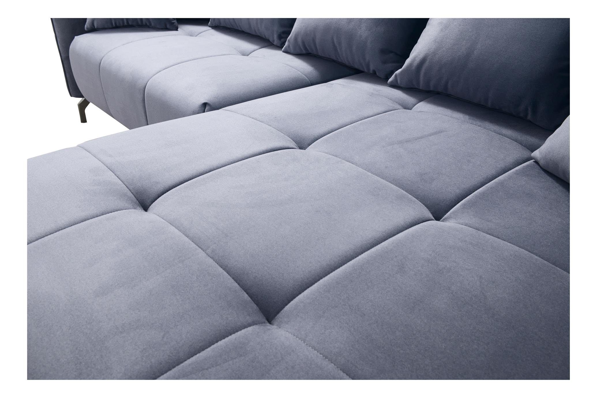 Auswahl, KAIROSS Bettkasten, mit cm x Furnix Ecksofa Liegefläche: 234 133 ausziehbare Sofa Ocker Schlaffunktion mit EL08