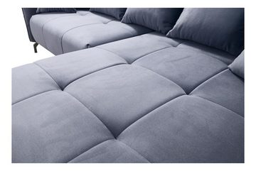 Furnix Ecksofa KAIROSS Sofa mit Schlaffunktion Auswahl, mit Bettkasten, ausziehbare Liegefläche: 133 x 234 cm