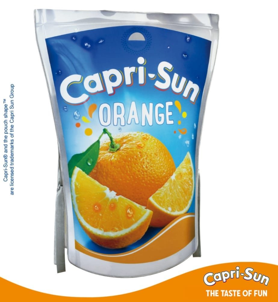 Fries Kostüm Capri Sun Kostüm