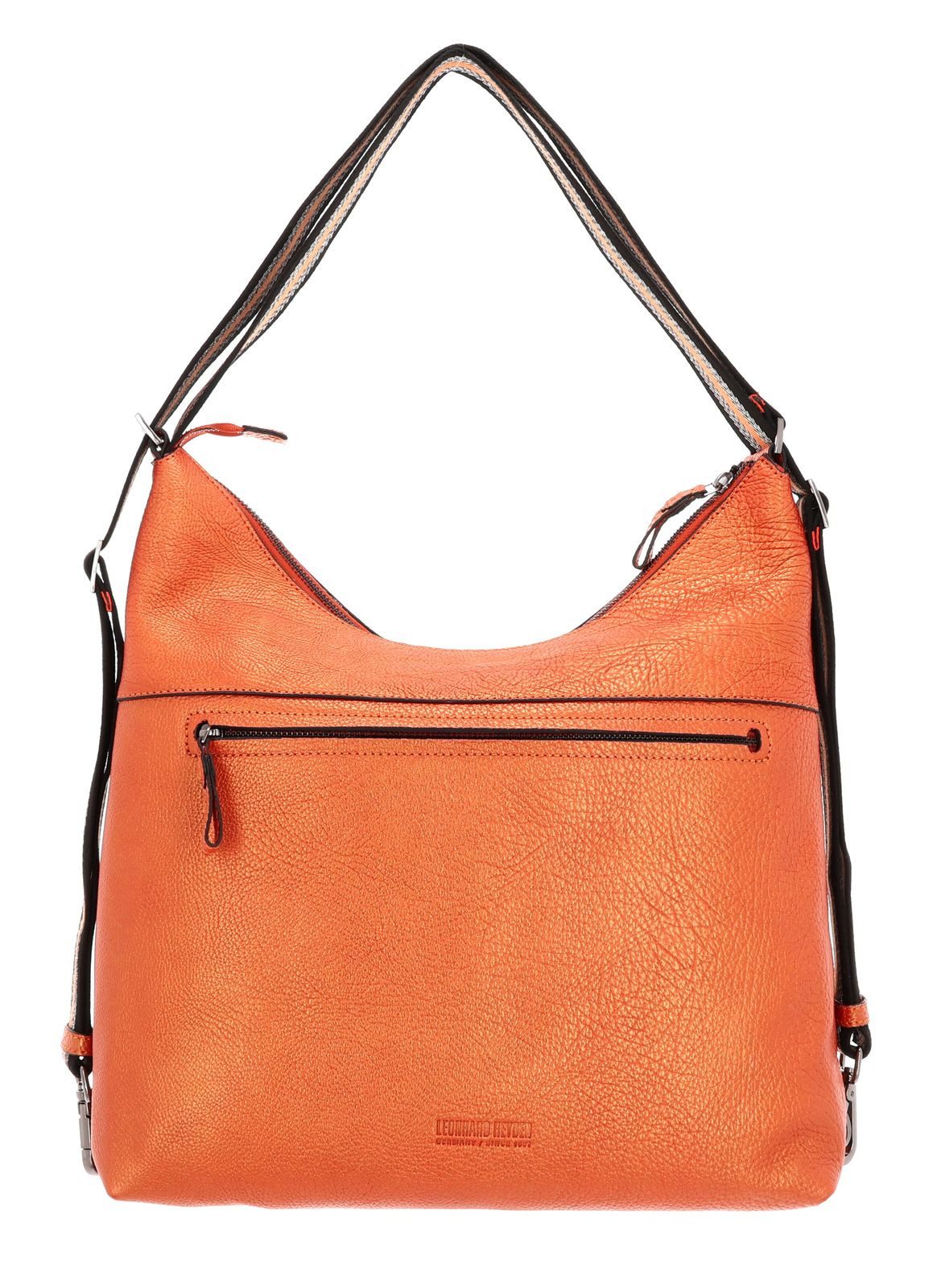 Leonhard Heyden Schultertasche Hobo Bag / Rucksack 8003 (Set, 2-tlg), aus echtem Rindsleder