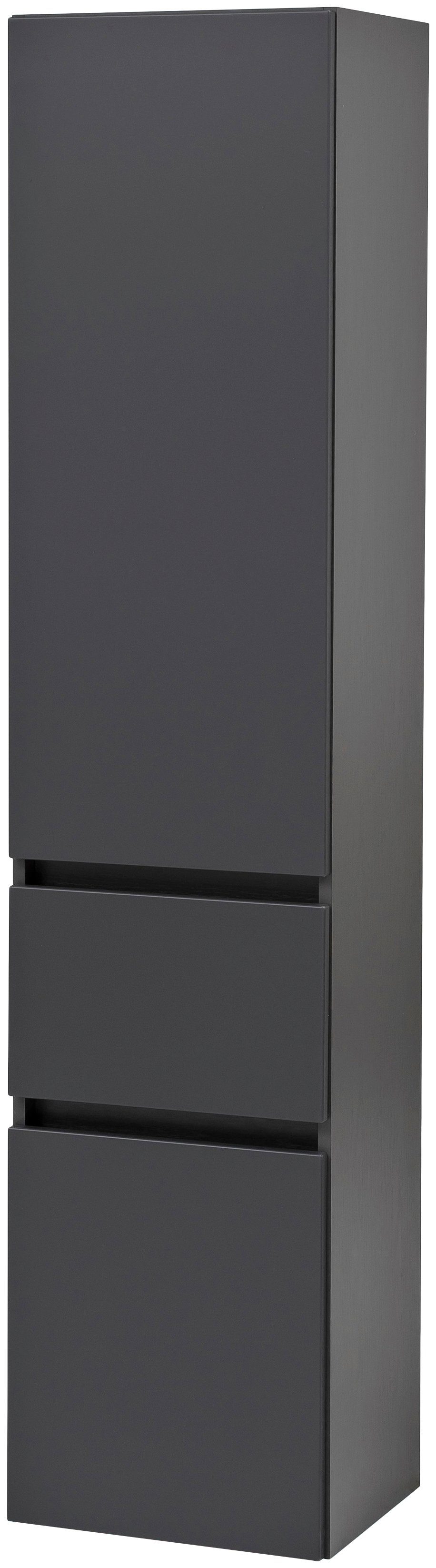 welltime Seitenschrank Kaunas 40 cm breit, mit Schubkasten, Soft-Close-Funktion
