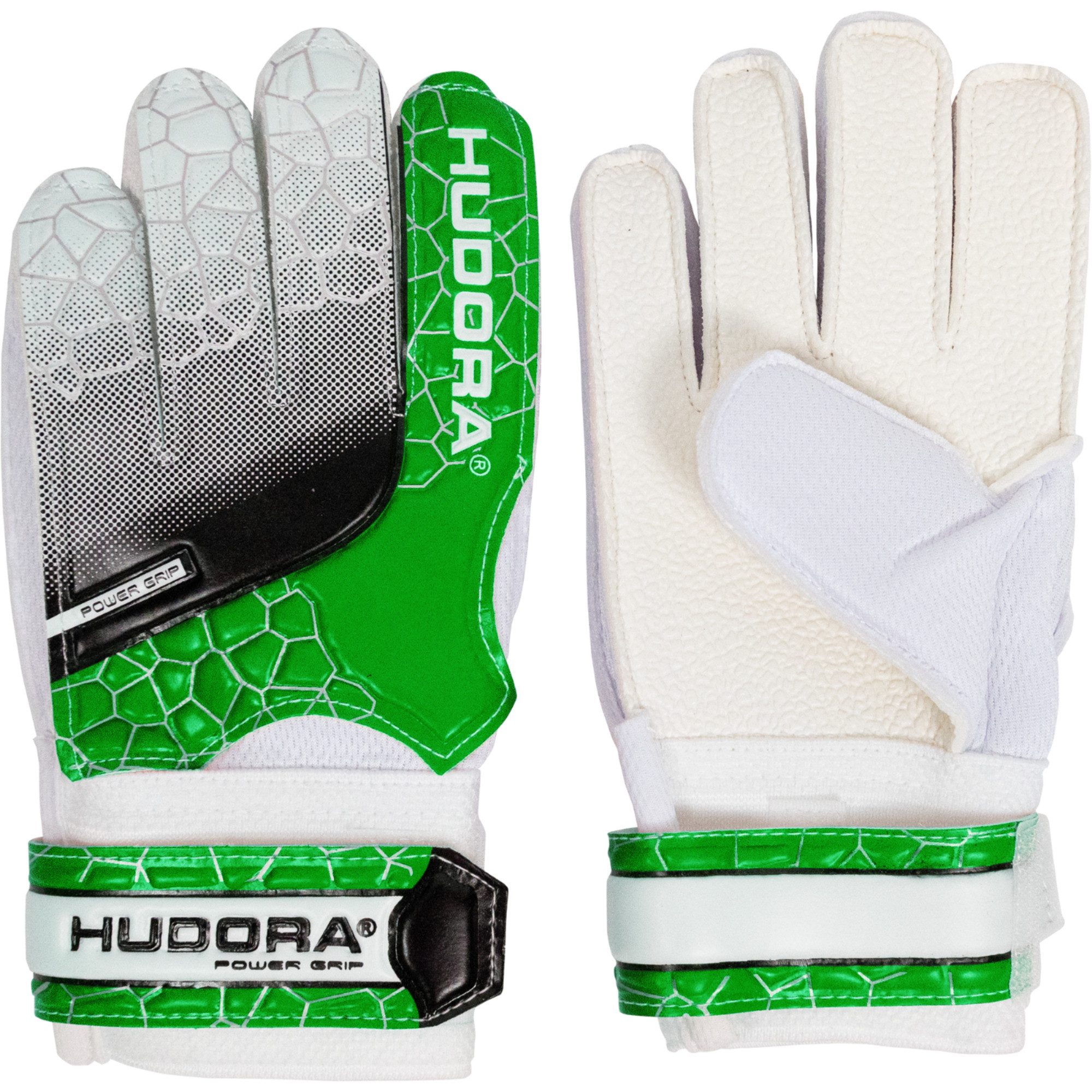 Hudora Torwarthandschuhe HUDORA Torwarthandschuhe für Kinder, grün, Gr. M