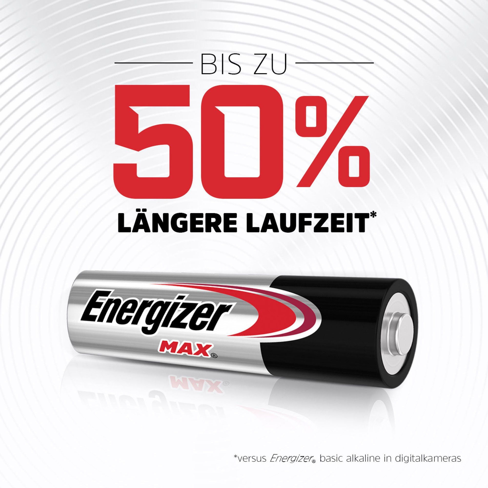 Batterie, St) Max Energizer (AA) Mignon 4er Pack (4