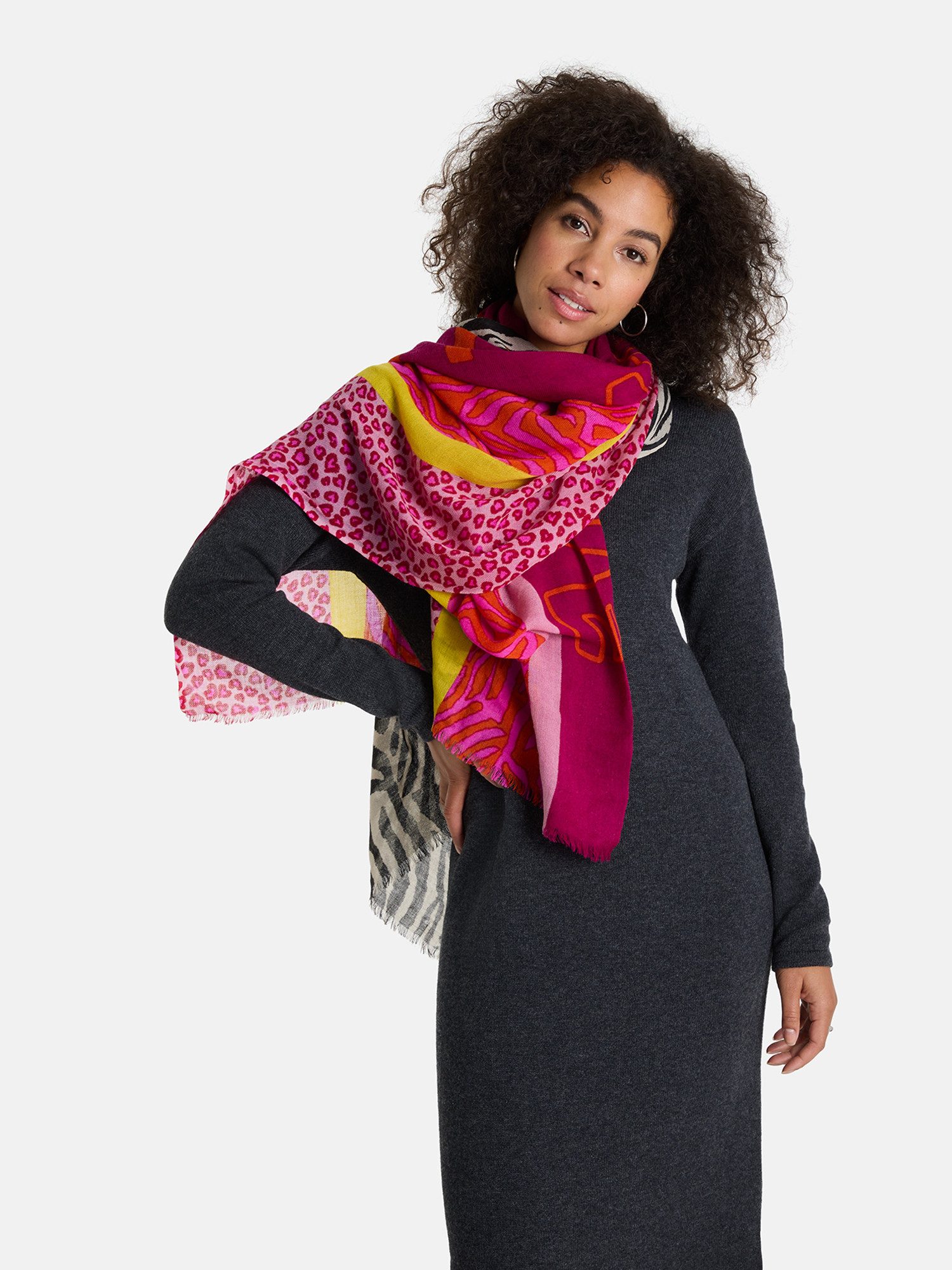 Lieblingsstück Modetuch Damen-Wolltuch, aus 100% Wolle