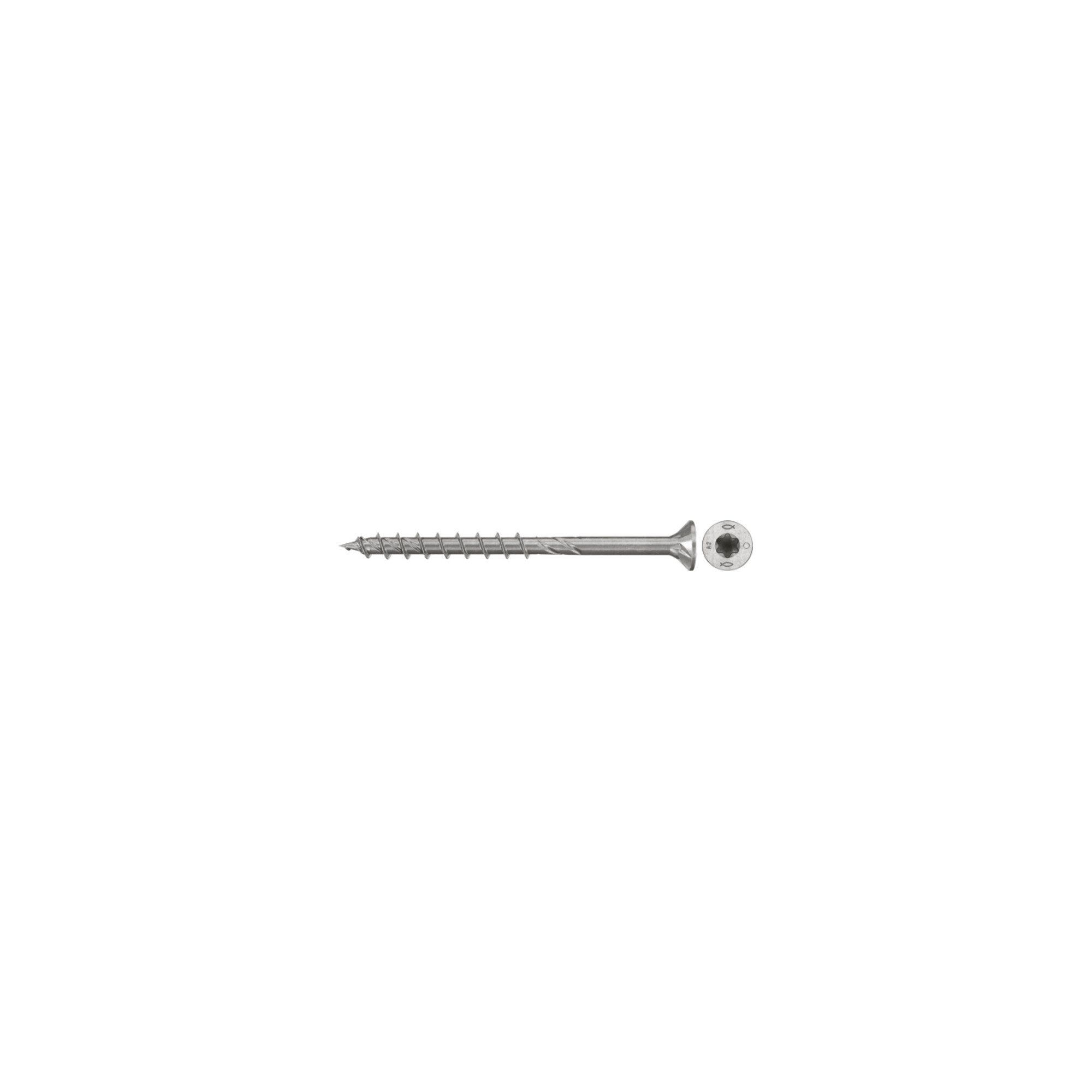 fischer Spanplattenschraube PowerFast FPF II 6,0x60 SK TX TG A2 100 100 Stk