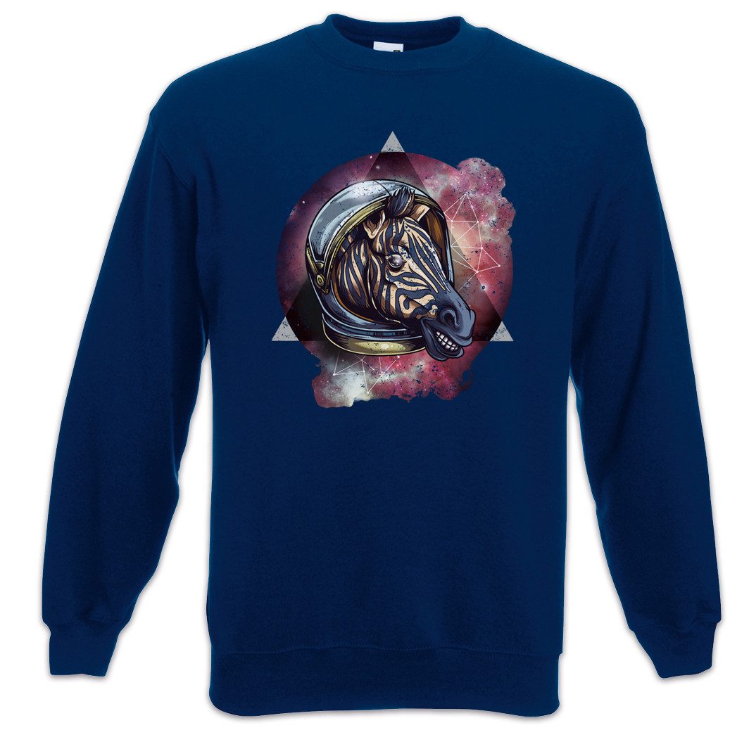 Sweatshirt Zebra Astronaut Sweatshirt Raumfahrt Astronaut Katze Love Weltraum