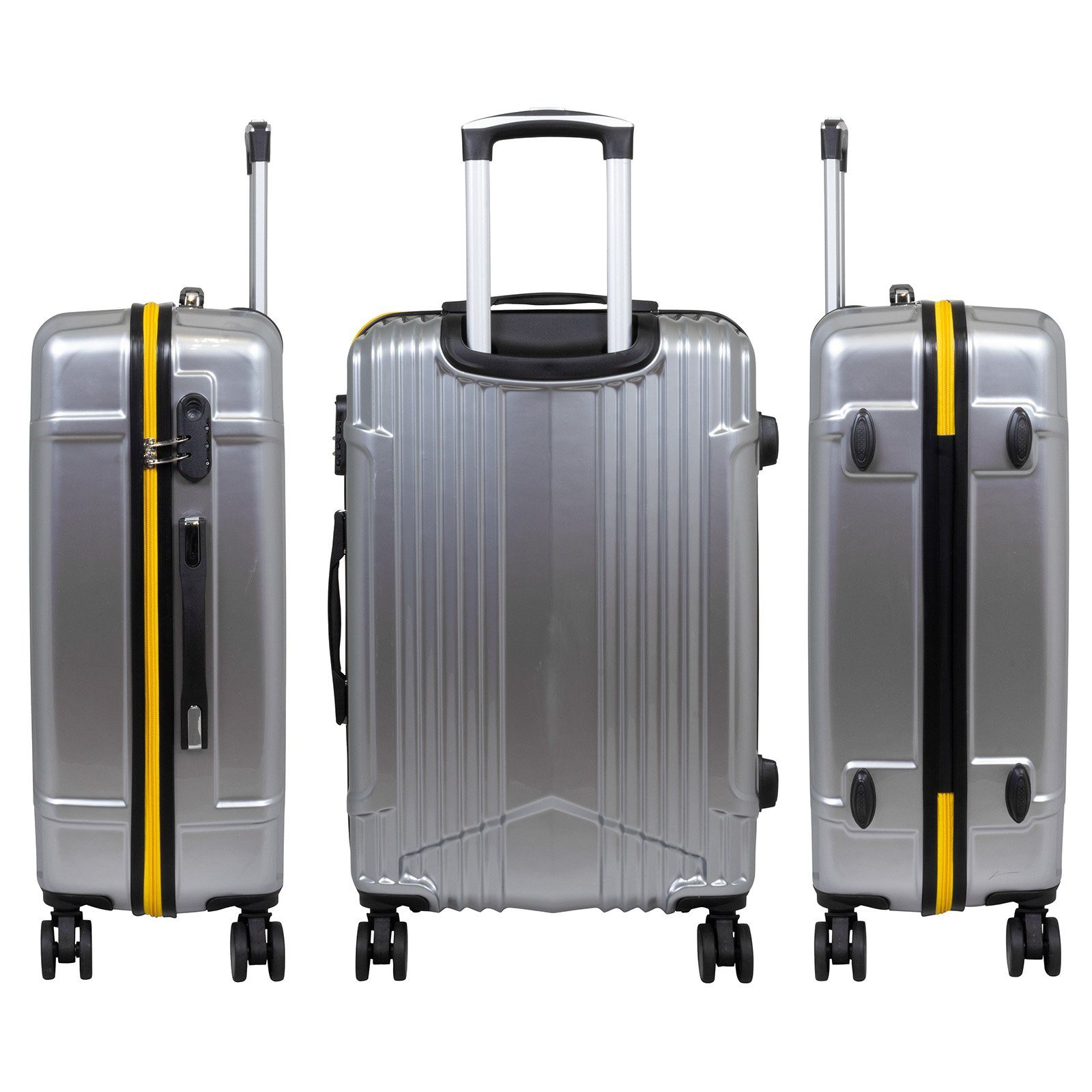 Trendyshop365 Hartschalen-Trolley Koffer mittelgroß 68cm Daytona, günstig online kaufen