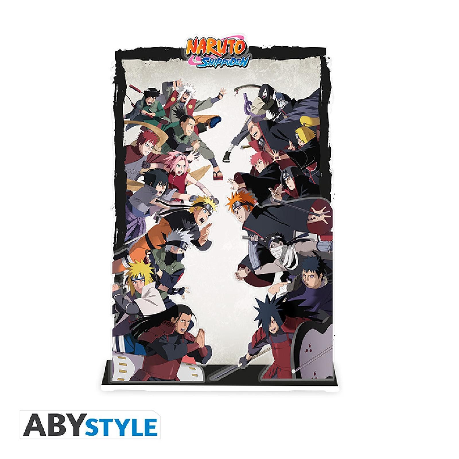 Merchandise-Figur NARUTO SHIPPUDEN - Acryl® Diorama - Group fight