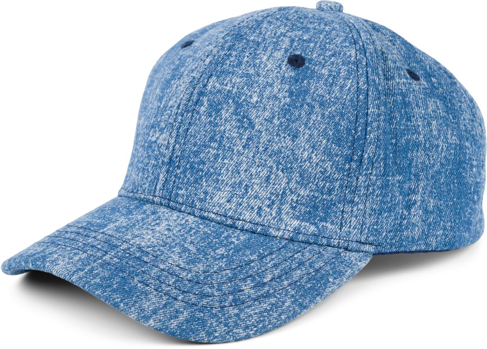 styleBREAKER Baseball Cap (1-St) Denim Baseball Blau Cap