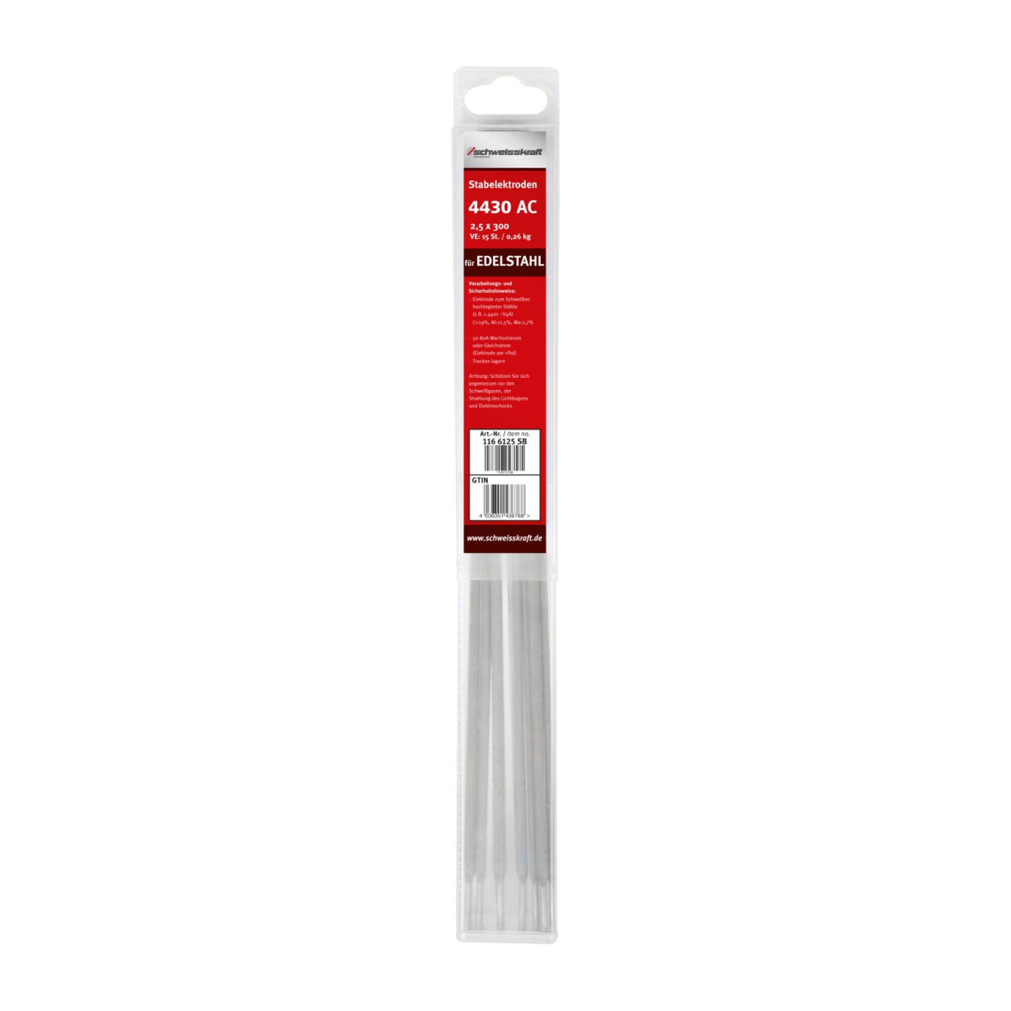 Schweißkraft Stabelektroden Schweißkraft Stabelektroden 4430 AC 3,25 x 350 in Shopverpackung
