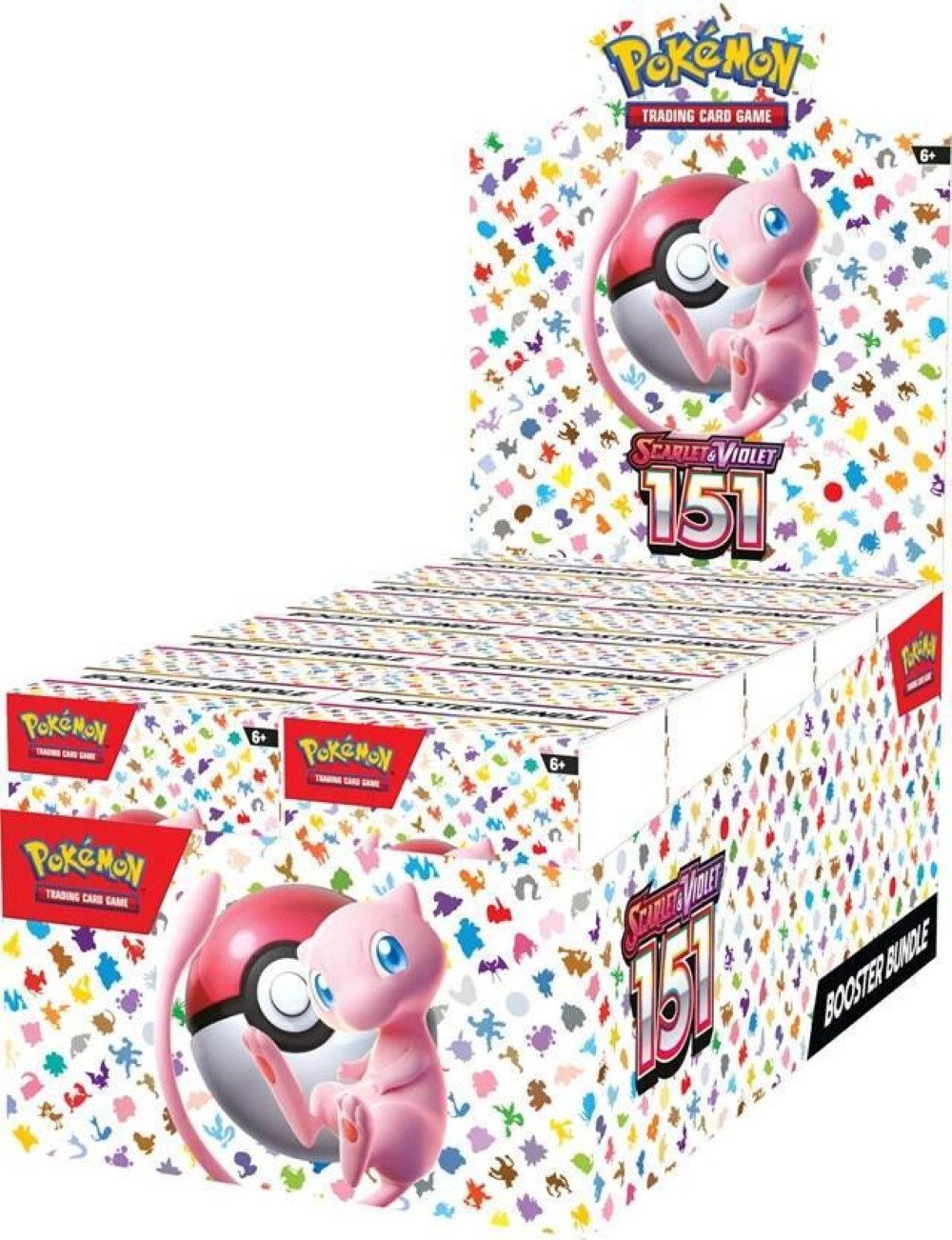 Sammelkarte Pokémon K&P 151 Booster-Bundle 10er Display EN