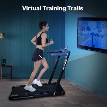 mobvoi Laufband (Laufband Pro für Home, Lauf, Walking-Trainingsmodi 1,0 km/h-12,0 km/h), Motor mit Fernbedienung und Touchscreen LCD