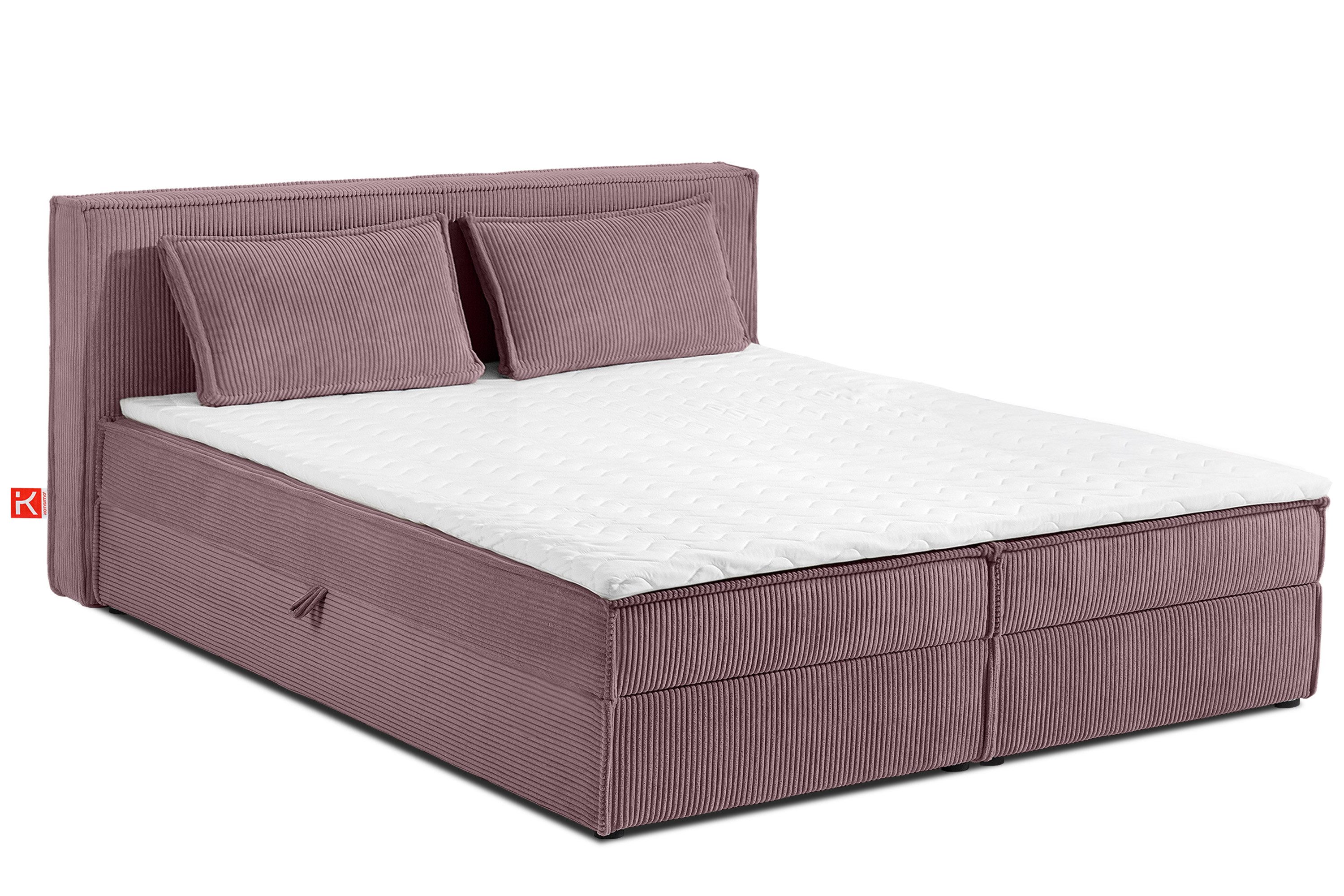 KONSIMO® Boxspringbett ROTI Polsterbett, inkl. Matratze günstig online kaufen